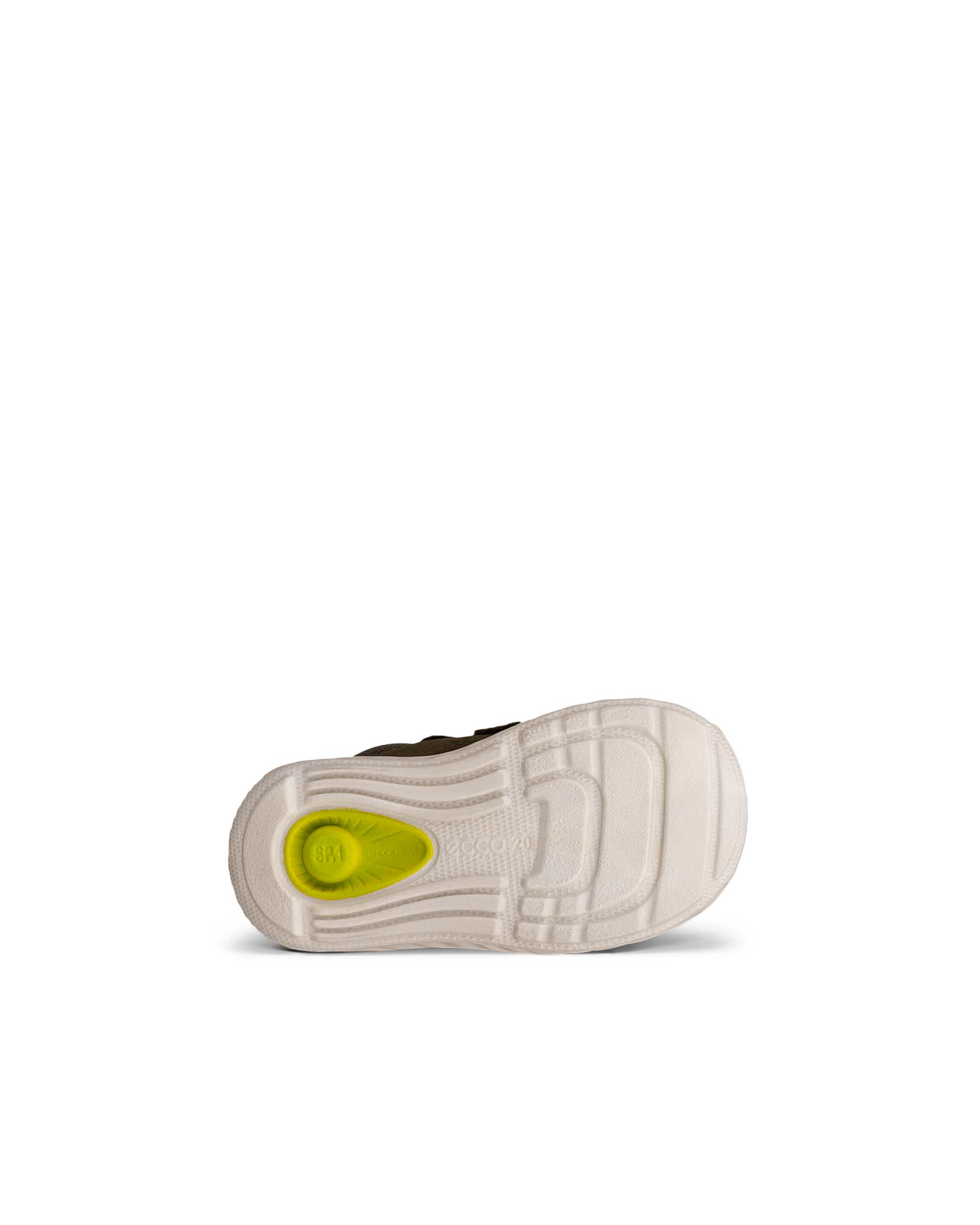 ECCO® SP.1 LITE INFANT gyerek Hook & Loop nubukbőr sportcipő - Zöld - Sole