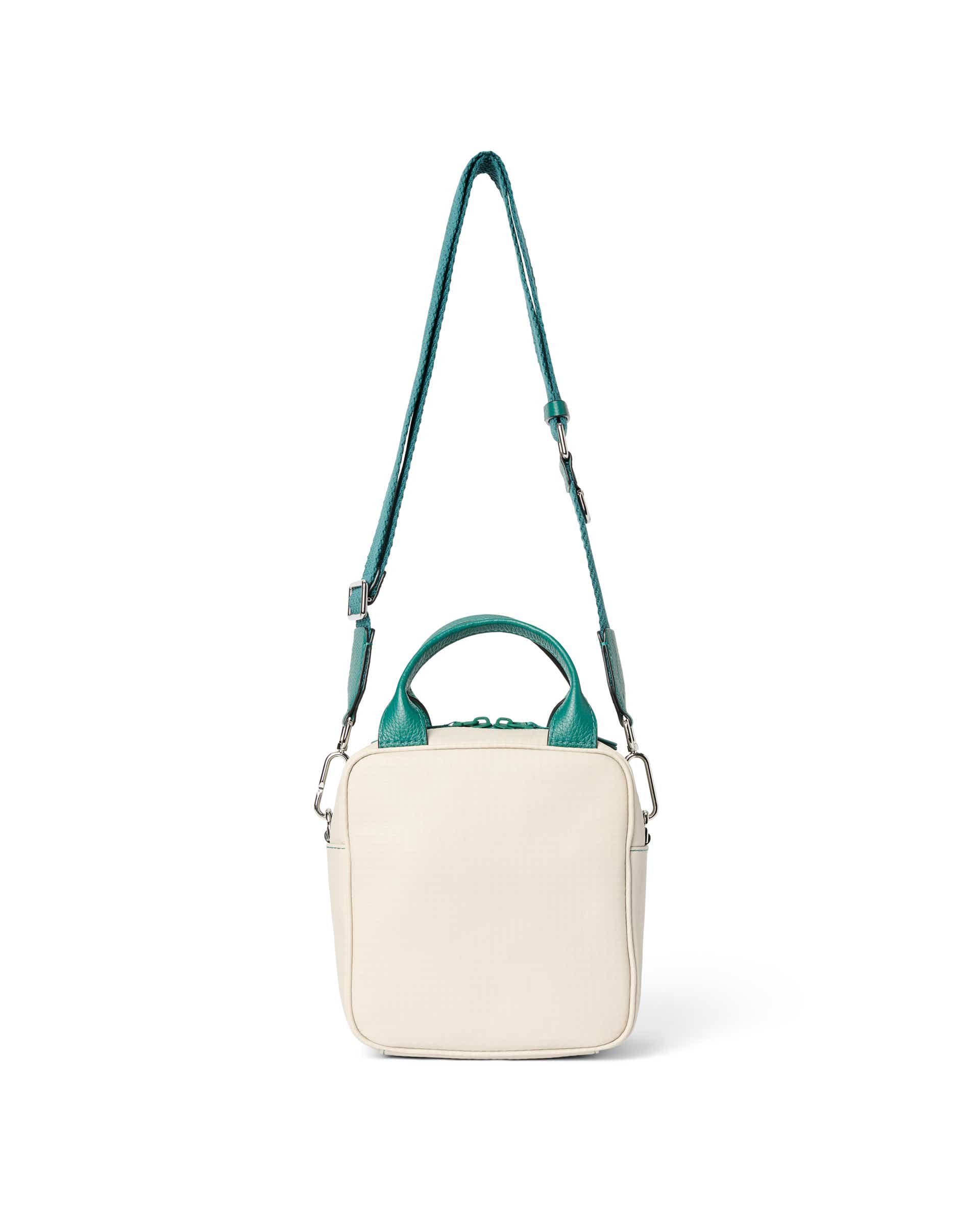 ECCO® Golf Zefer Leather Cart Bag - Beige - Back