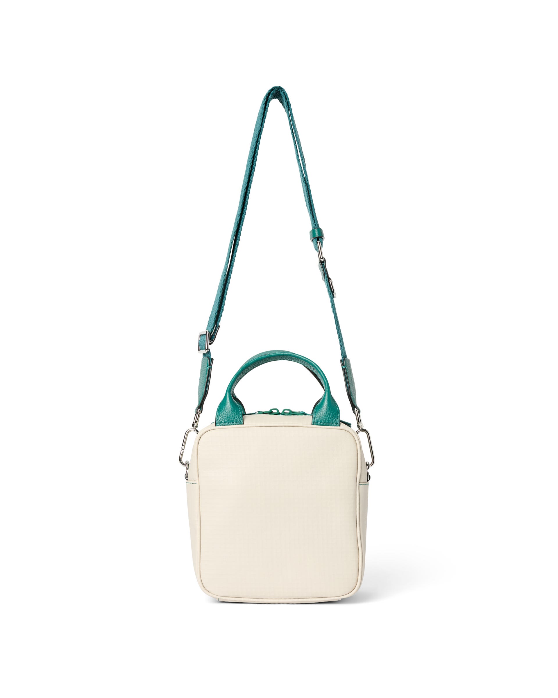 ECCO® Golf Zefer Leather Cart Bag - Beige - Back