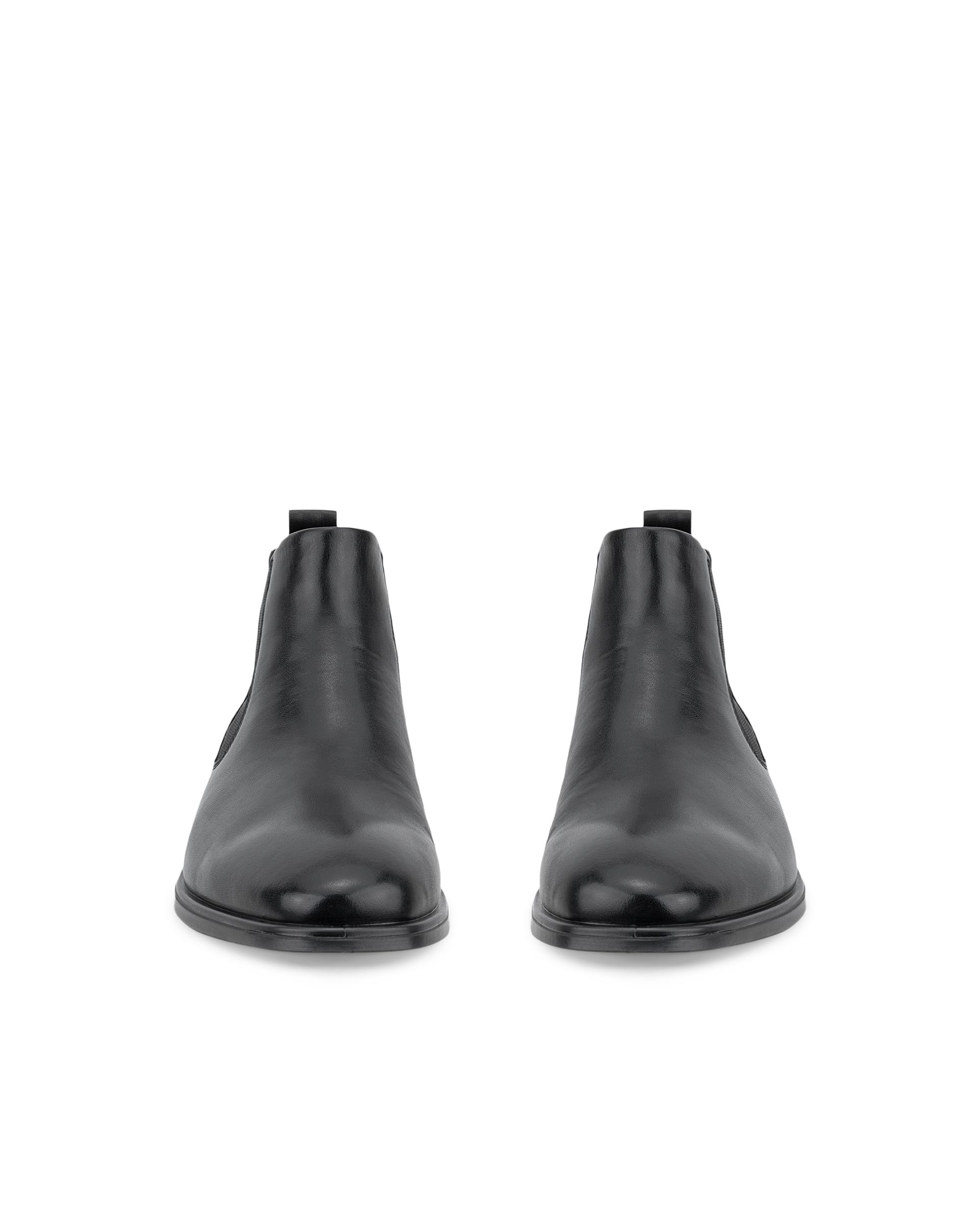 ECCO® MELBOURNE Herren Chelsea Boot aus Leder - Schwarz - Front pair