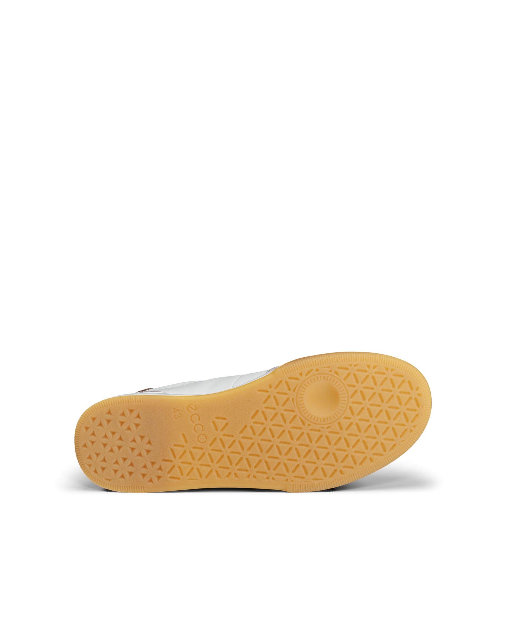 ECCO® STREET COURT Herren Ledersneaker - Braun - Sole