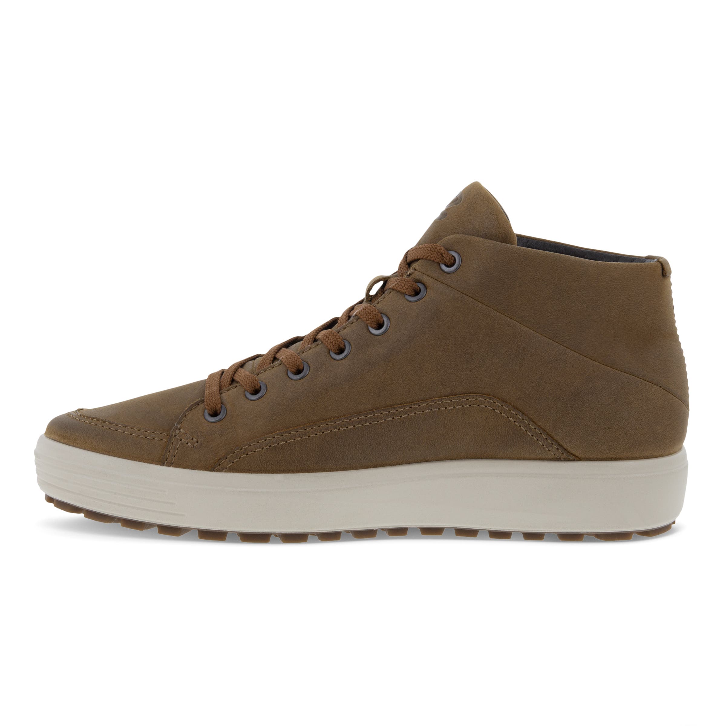 Men's ECCO® Soft 7 Tred High-Top Sneaker - Brown - Inside