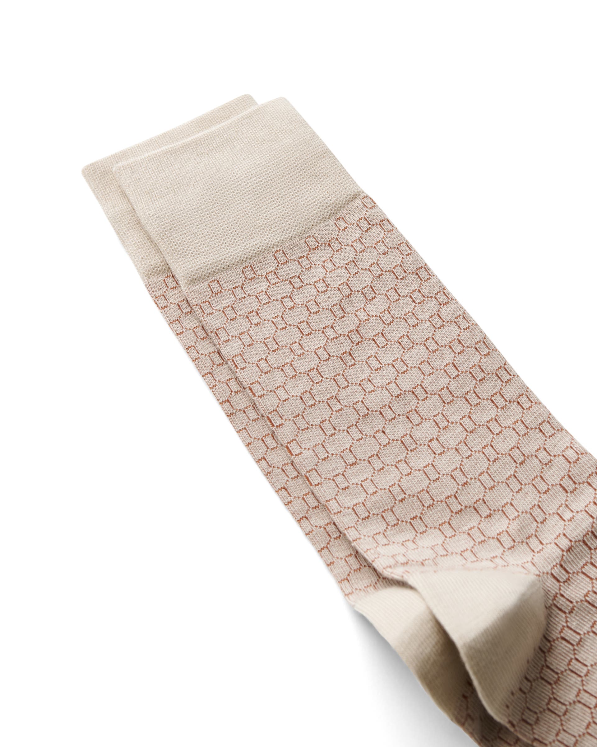 Męskie skarpetki ECCO® Socks - Beżowy - Detail-1