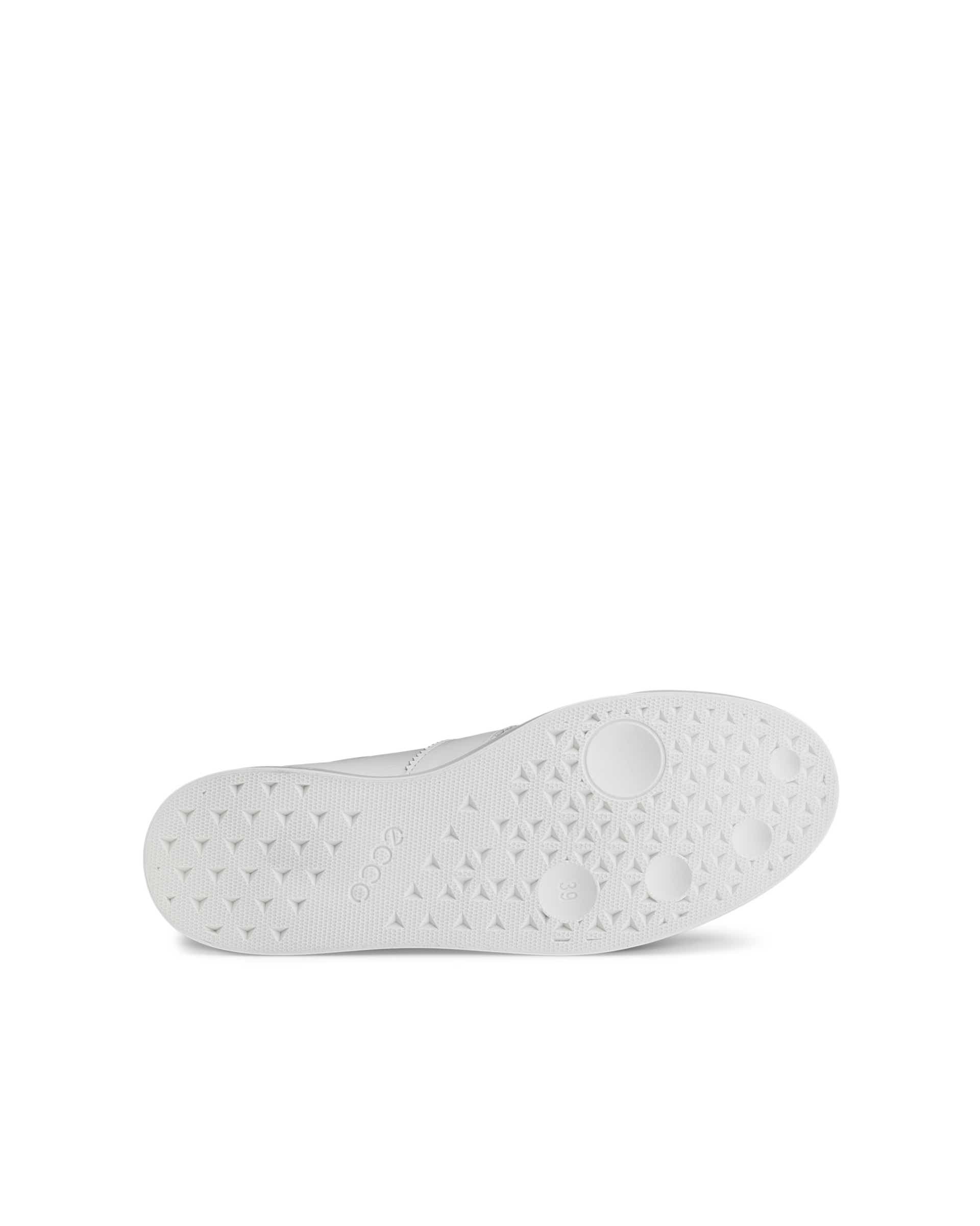 Women's ECCO® Street Lite Leather Sneaker - White - Sole
