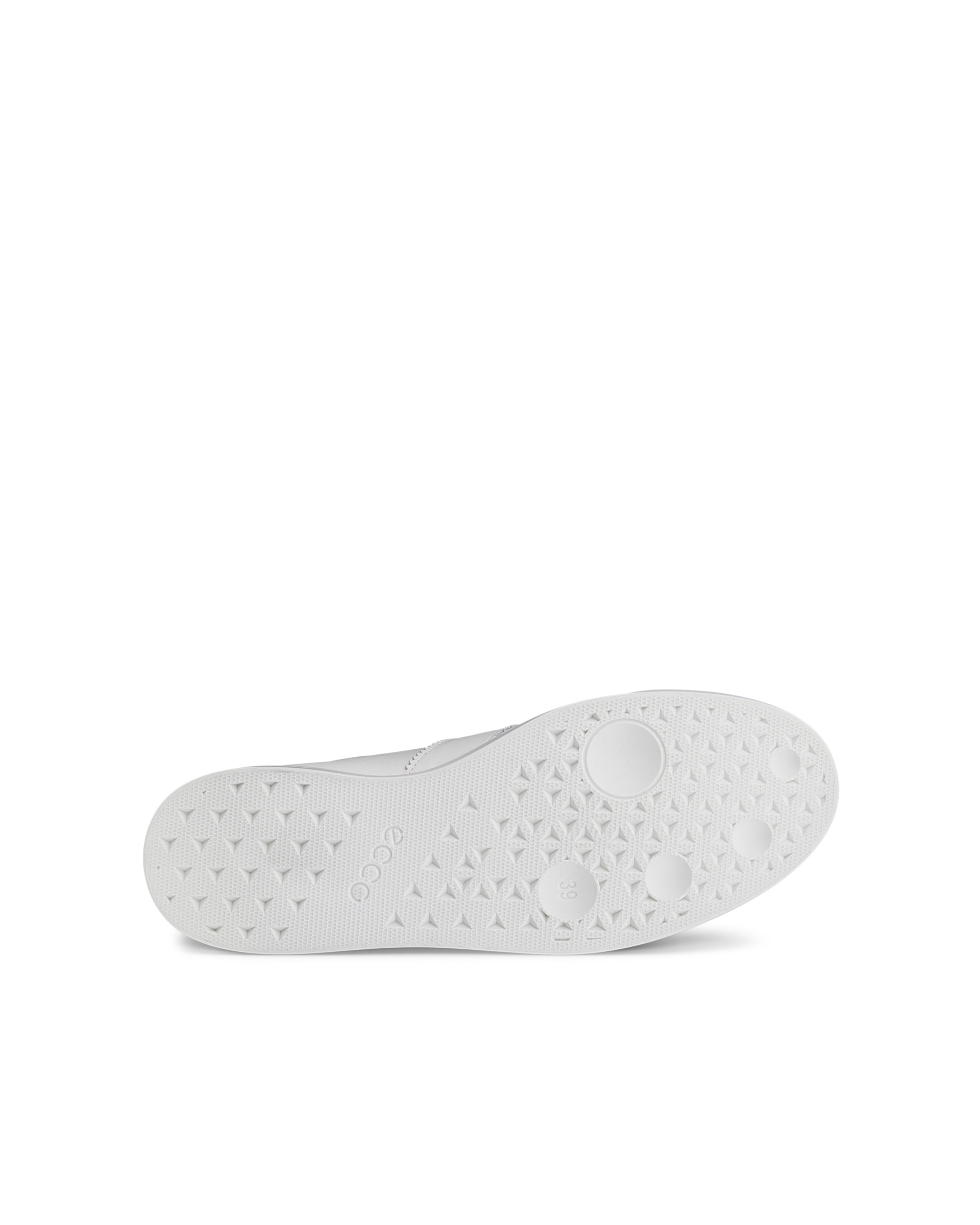 Women's ECCO® Street Lite Leather Sneaker - White - Sole