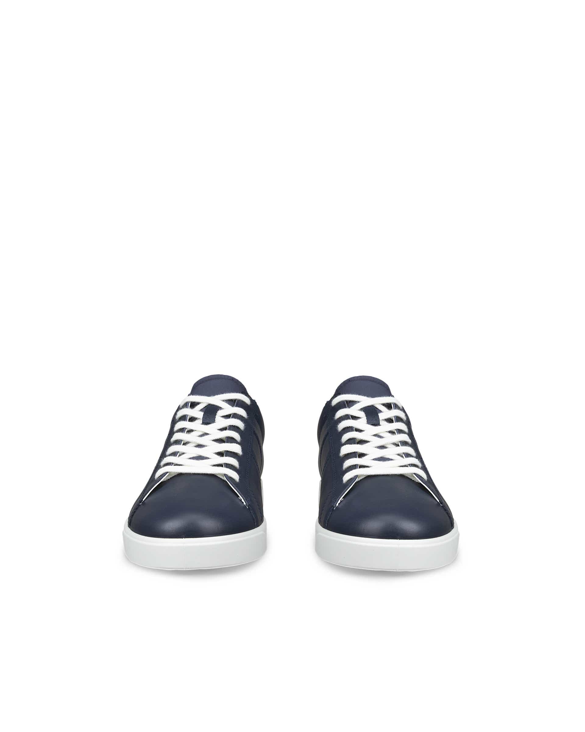 Pánské kožené tenisky ECCO® Street Lite - Modrá - Front pair