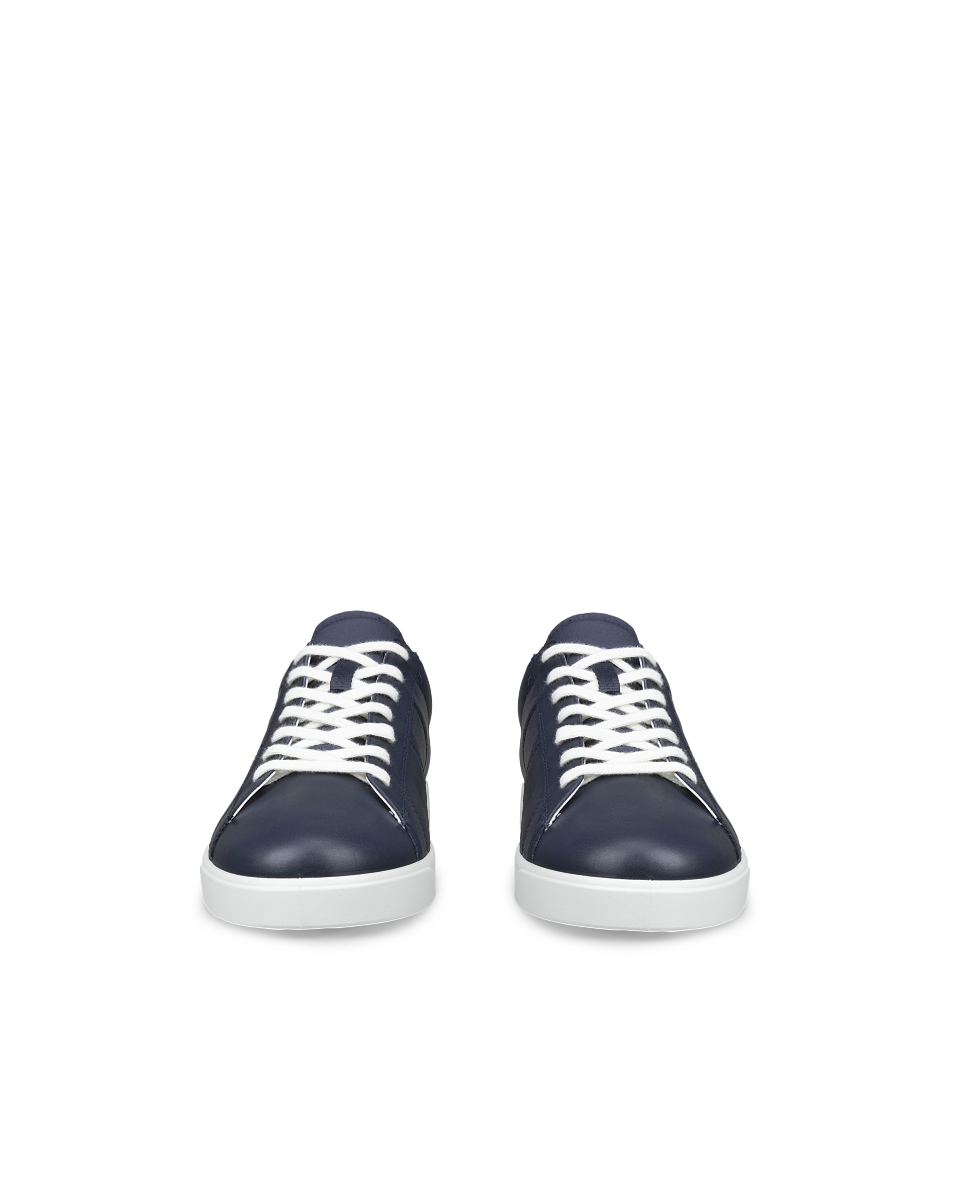 Pánské kožené tenisky ECCO® Street Lite - Modrá - Front pair
