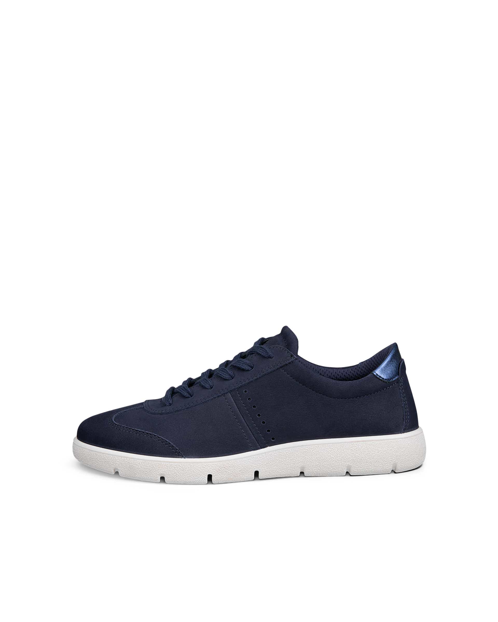 ECCO® BELLA 2 sneakers i nubuck til damer - Blå - Outside