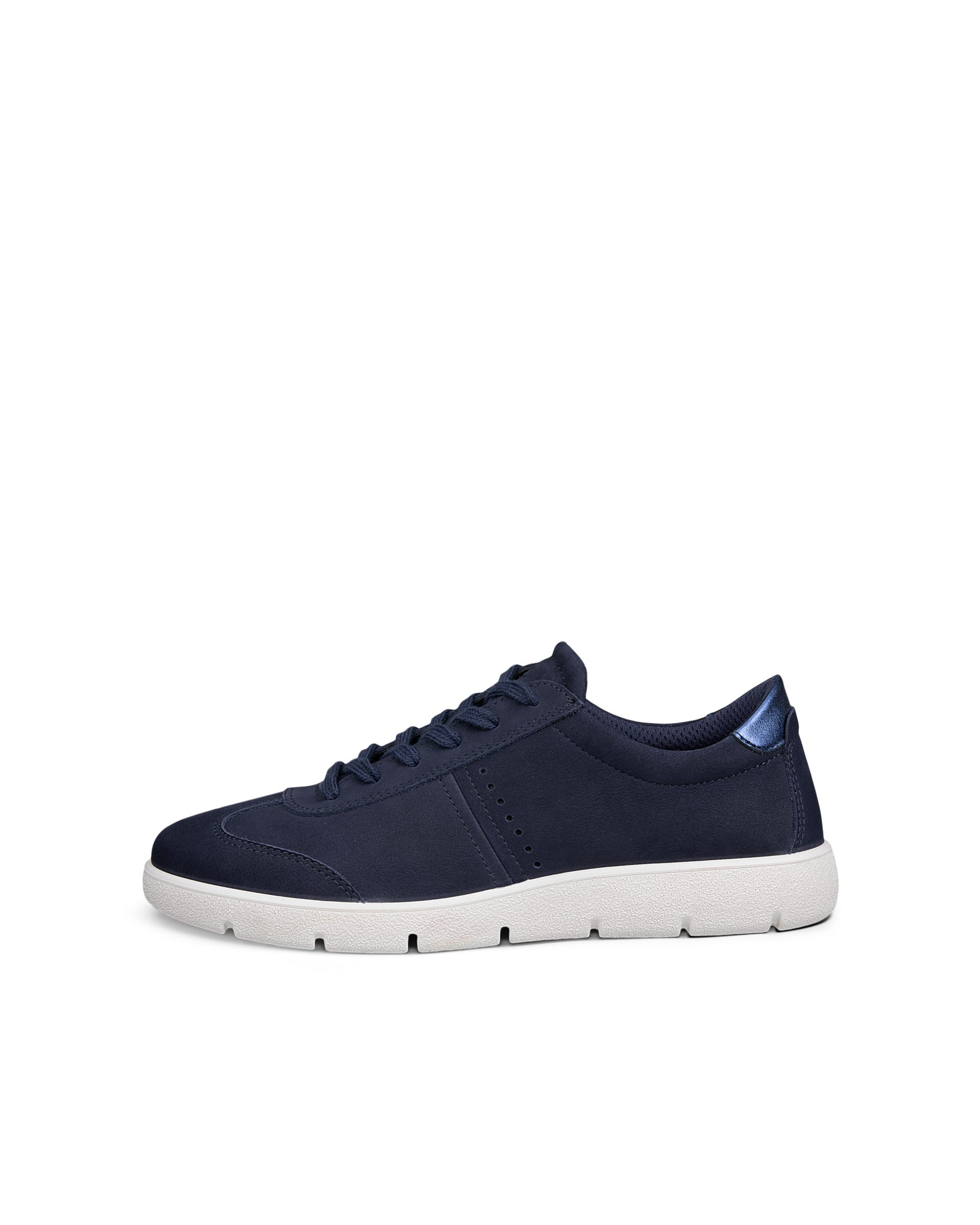 ECCO® BELLA 2 sneakers i nubuck til damer - Blå - Outside