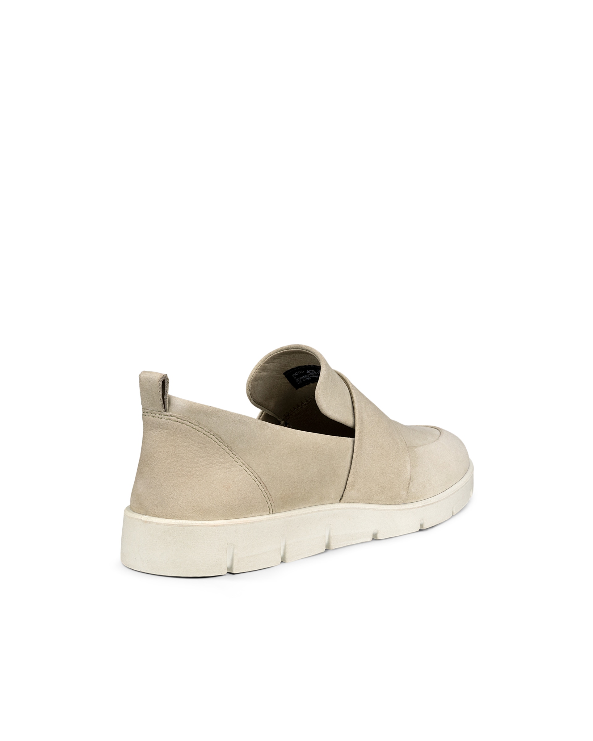 ECCO® Bella Dames nubuck loafer - Groen - Back