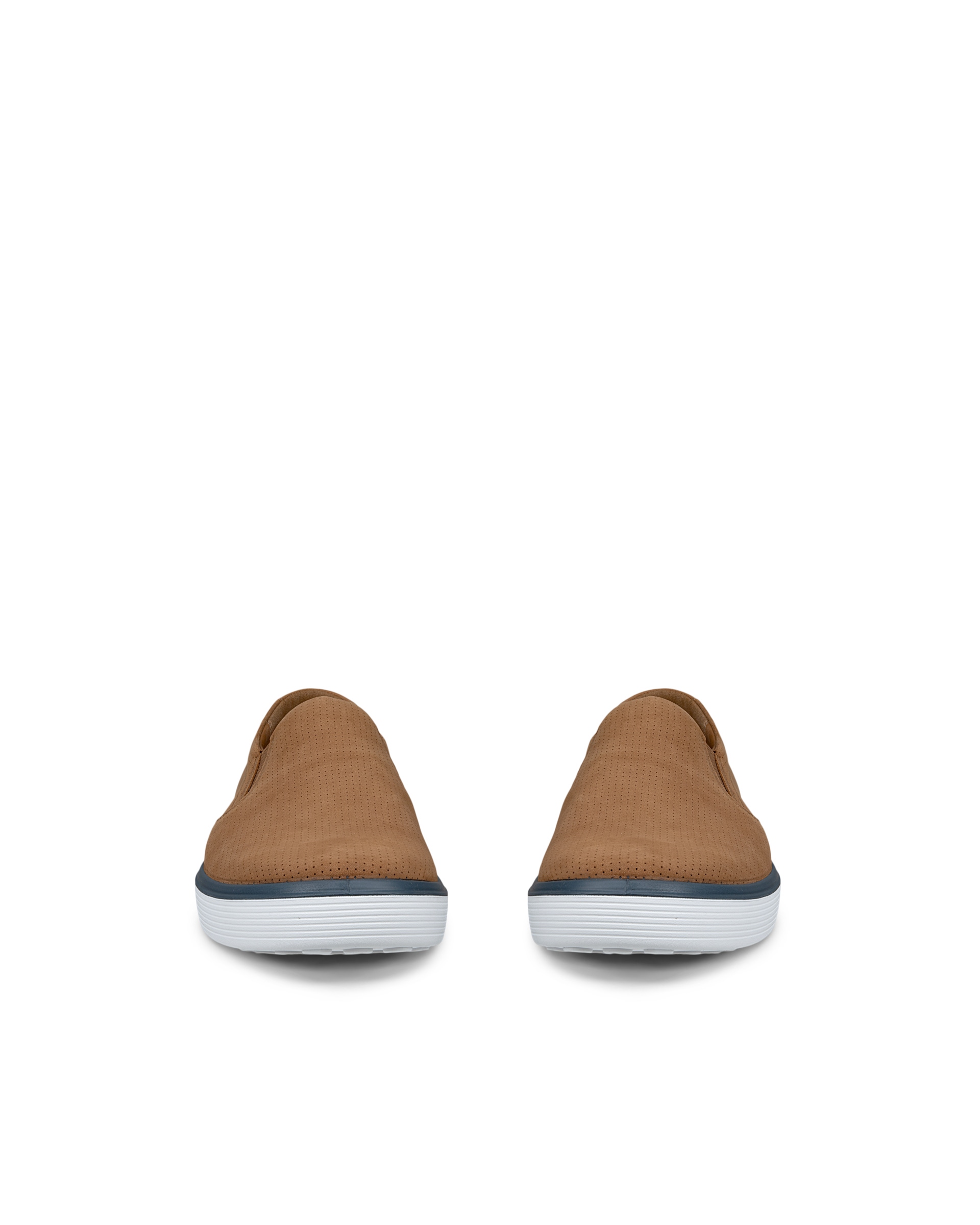 ECCO SOFT 60 M PERF SLIP ON - Brun - Front pair