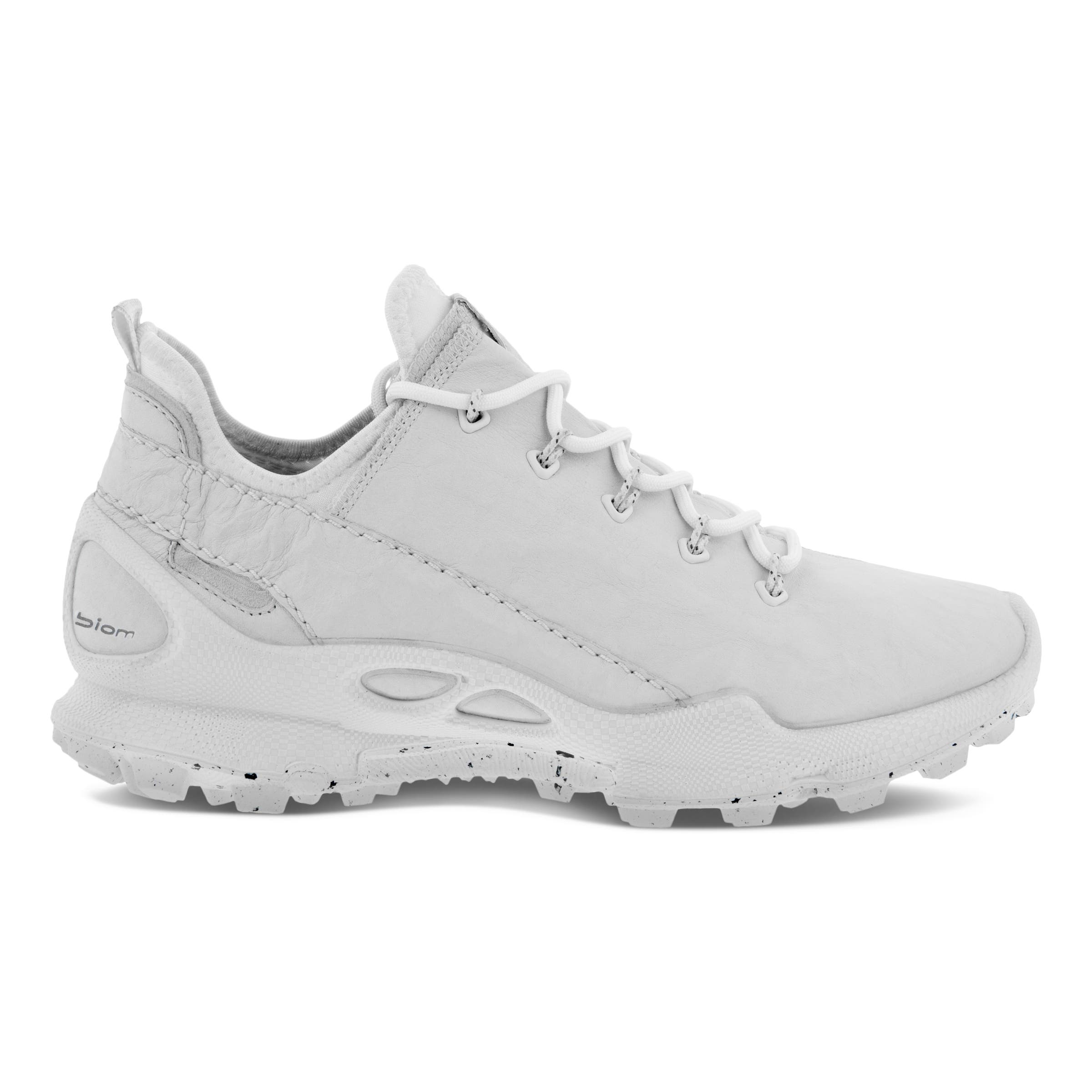 ECCO BIOM C Trail ウィメンズ レザーアウトドアスニーカー - ホワイト - Outside