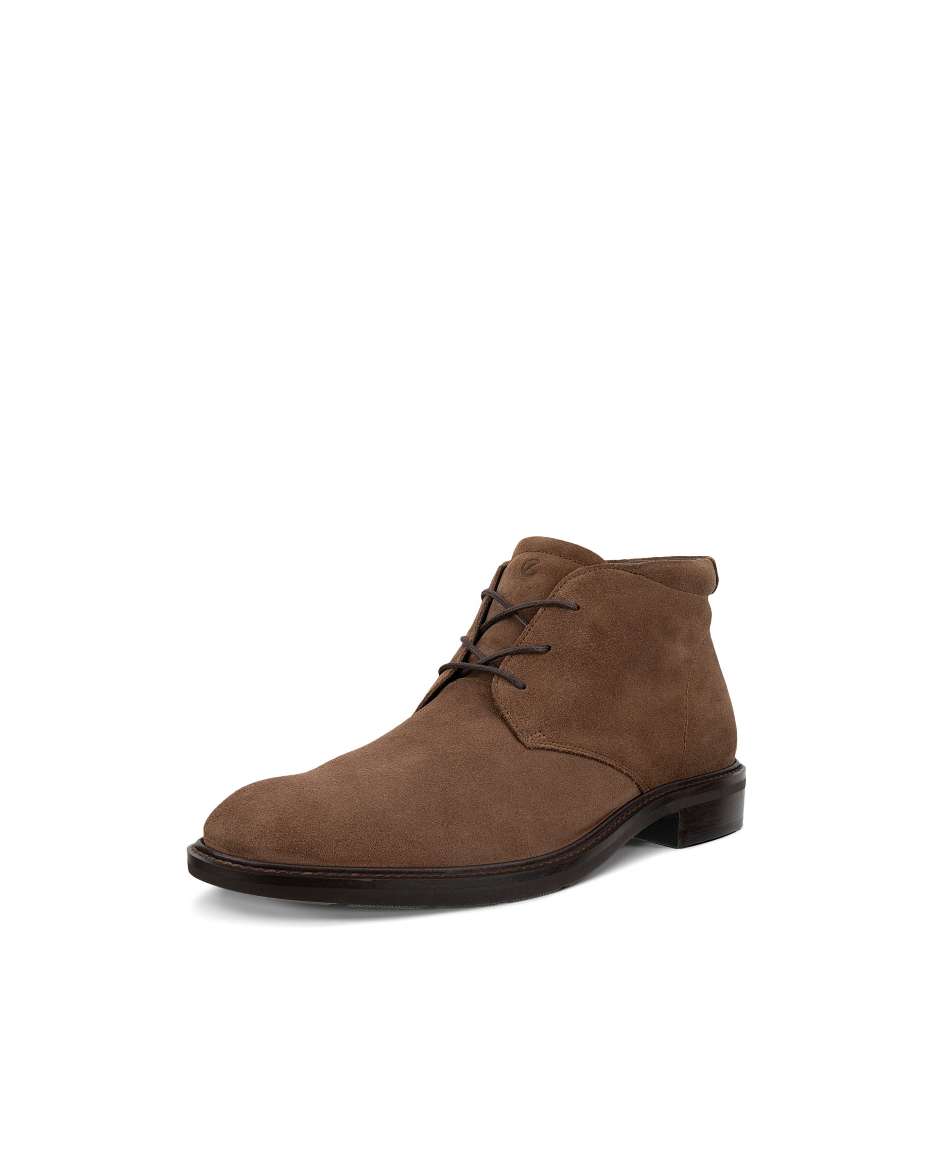 Men's ECCO® METROPOLE PRAGUE Leather Chukka Boot - Brown - Outside