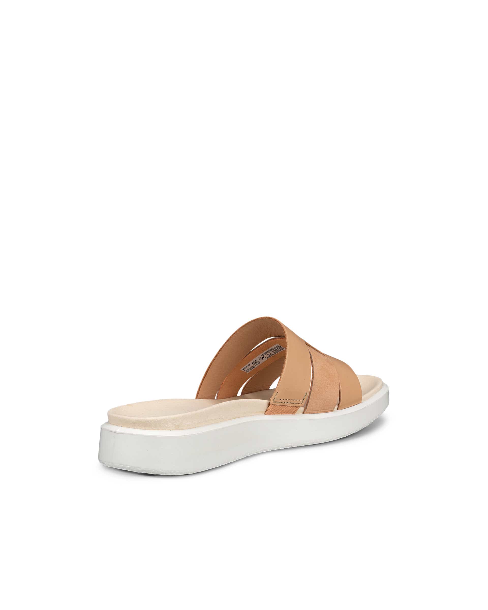ECCO FLOWT WOMEN'S SLIDE - Brown - Back
