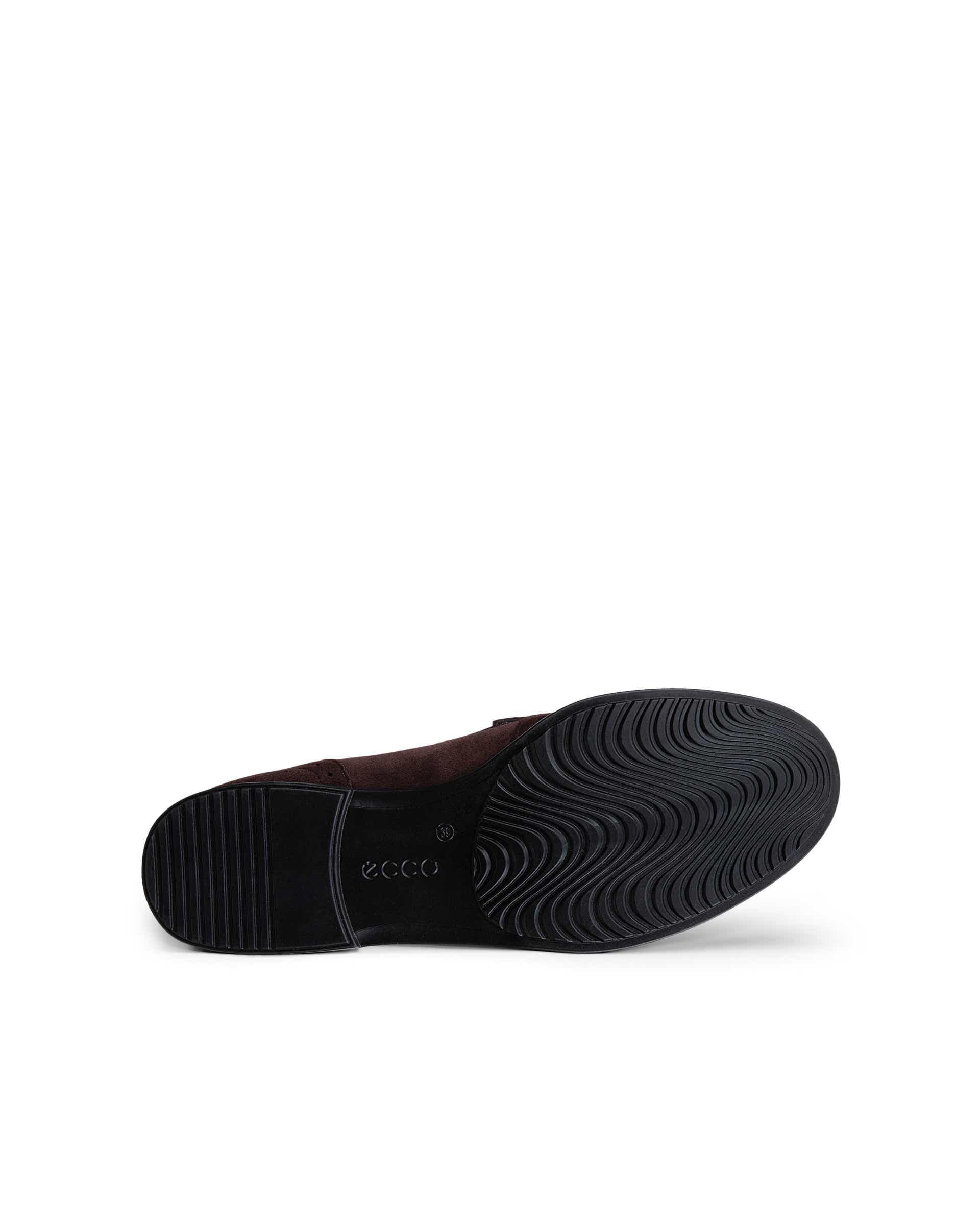 ECCO® DRESS CLASSIC 15 mokkasiner i ruskind til damer - Brun - Sole