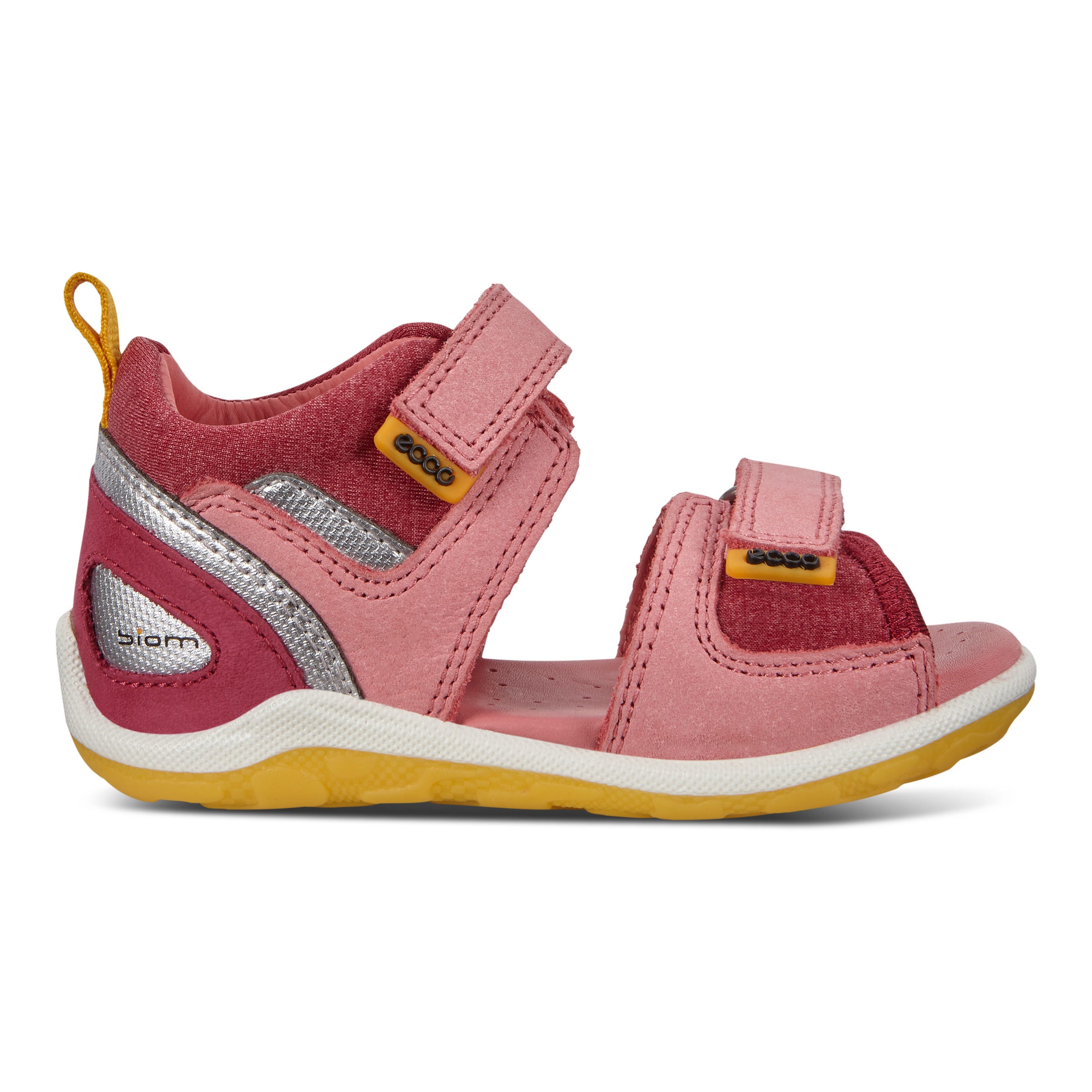 ECCO BIOM MINI Flat Sandal - Pink - Outside