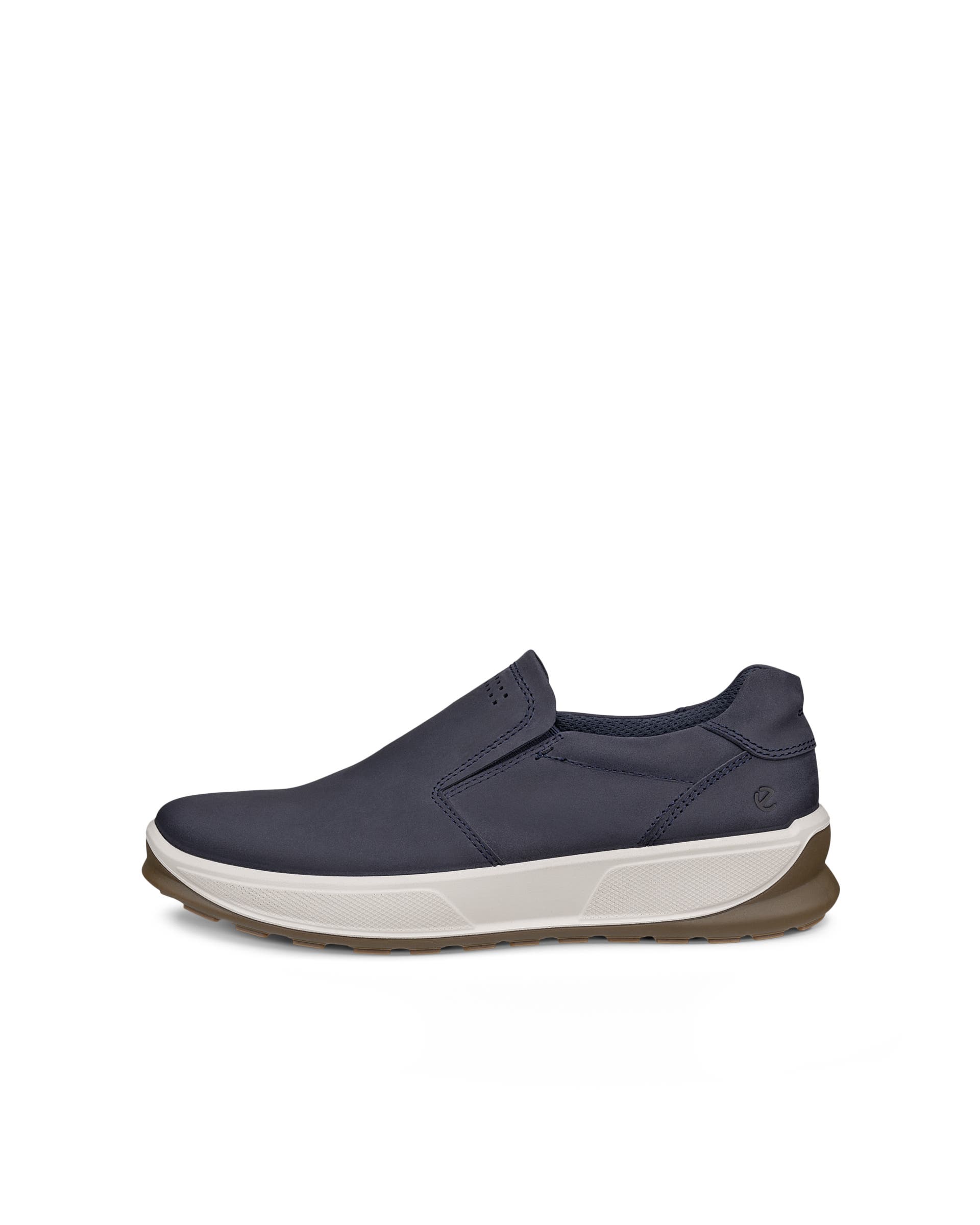 ECCO® Byway 2.0 Herren Sneaker aus Nubukleder - Blau - Outside