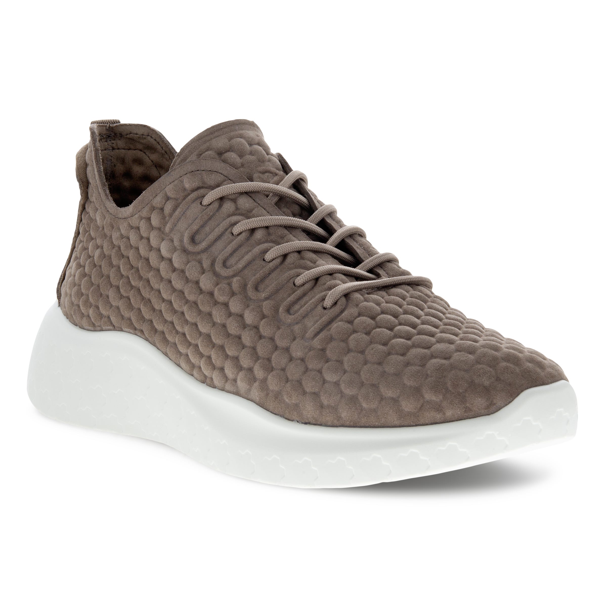 Women's ECCO® Therap Nubuck Sneaker - Grey - Main