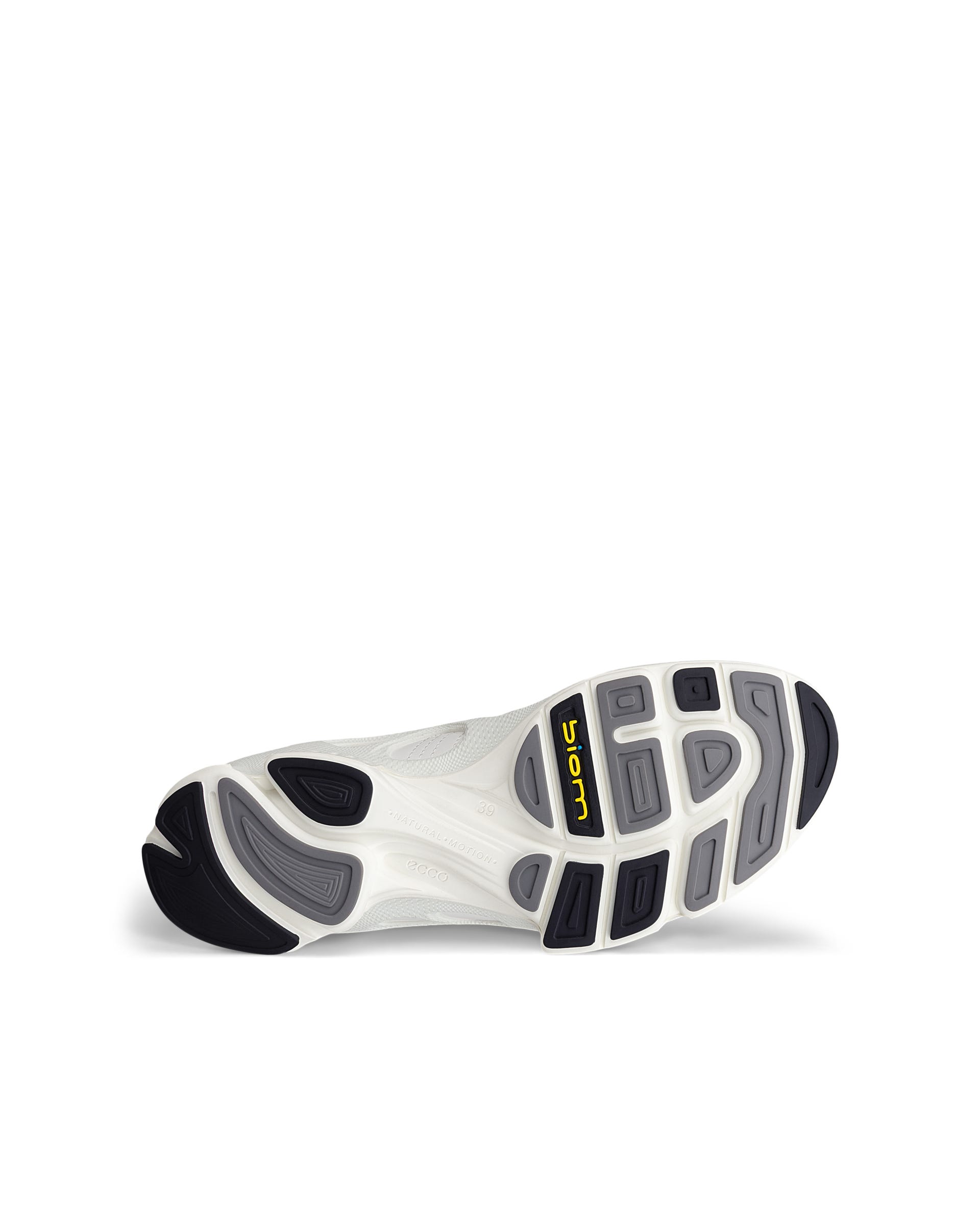 Women's ECCO® Biom C Leather Trainer - White - Outside