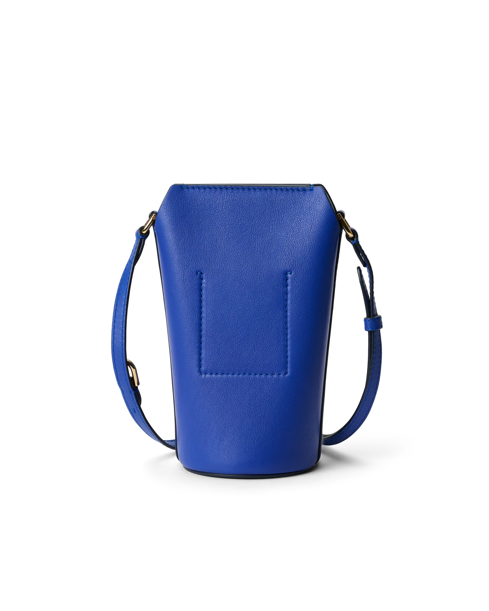 ECCO® Pot Leather Crossbody Bag - Blue - Back