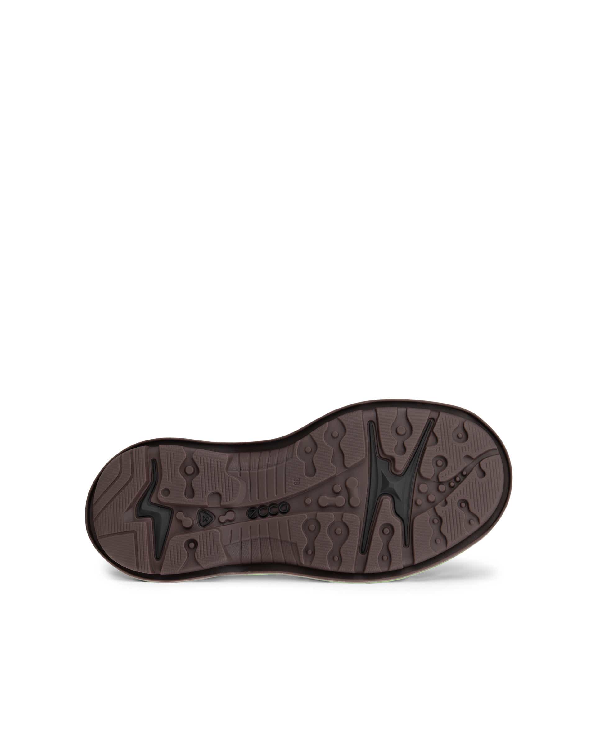 Women's ECCO® Offroad Leather Outdoor Shoe - Green - Sole