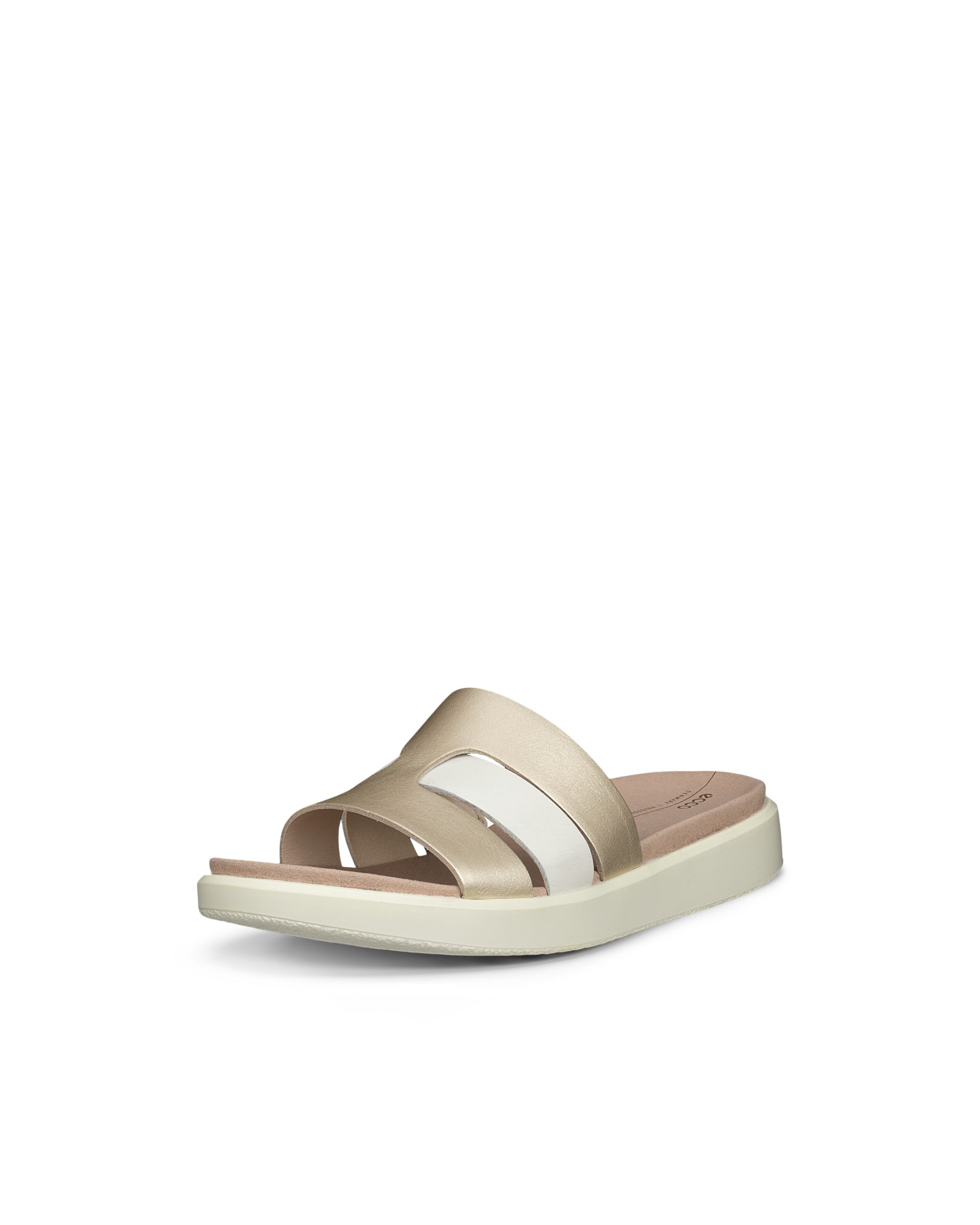 ECCO FLOWT W SLIDE - Metallics - Outside