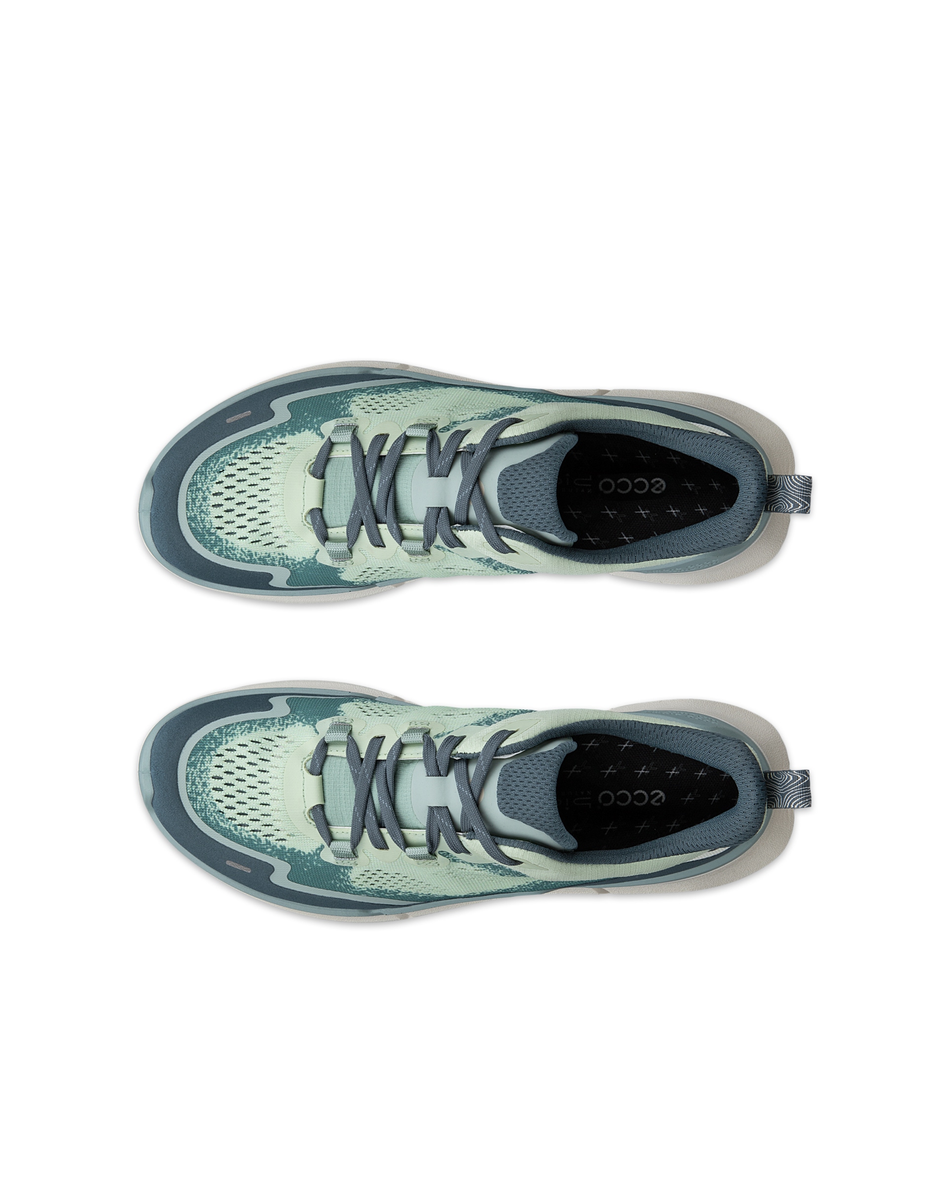 ECCO® BIOM 2.2 ženske platnene tenisice - Plava - Top left pair