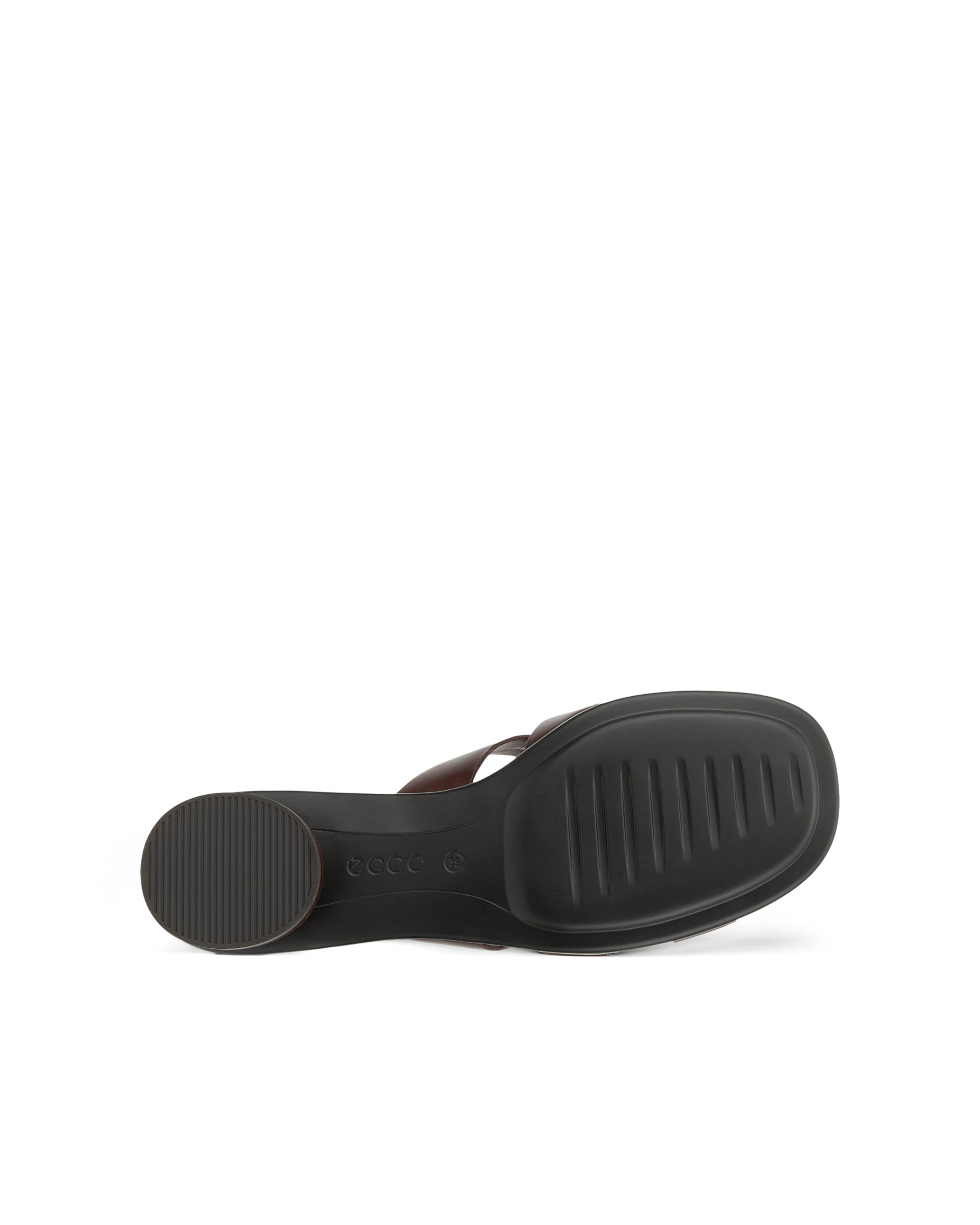 Women's ECCO® Sculpted Alba 25 Leather Cross-Strap Slide