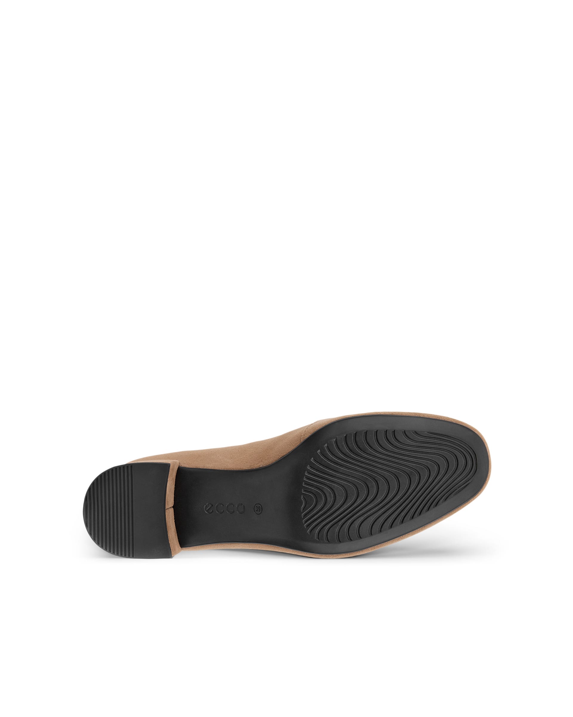 ECCO® LIVA 35 dames suède penny loafer - Bruin - Outside
