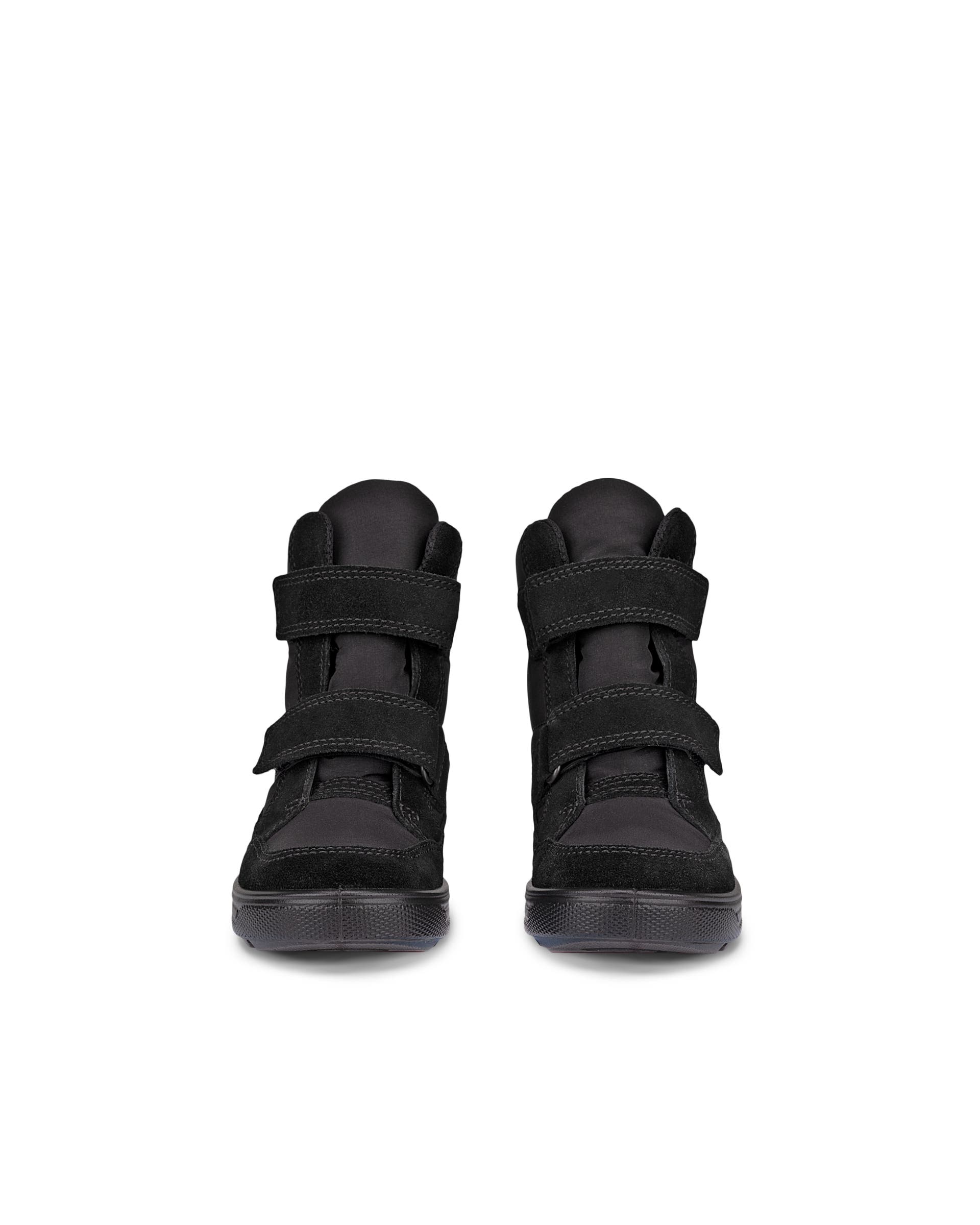 ECCO® Urban Snowboarder Vintersko i mocka med Gore-Tex barn - Svart - Front pair