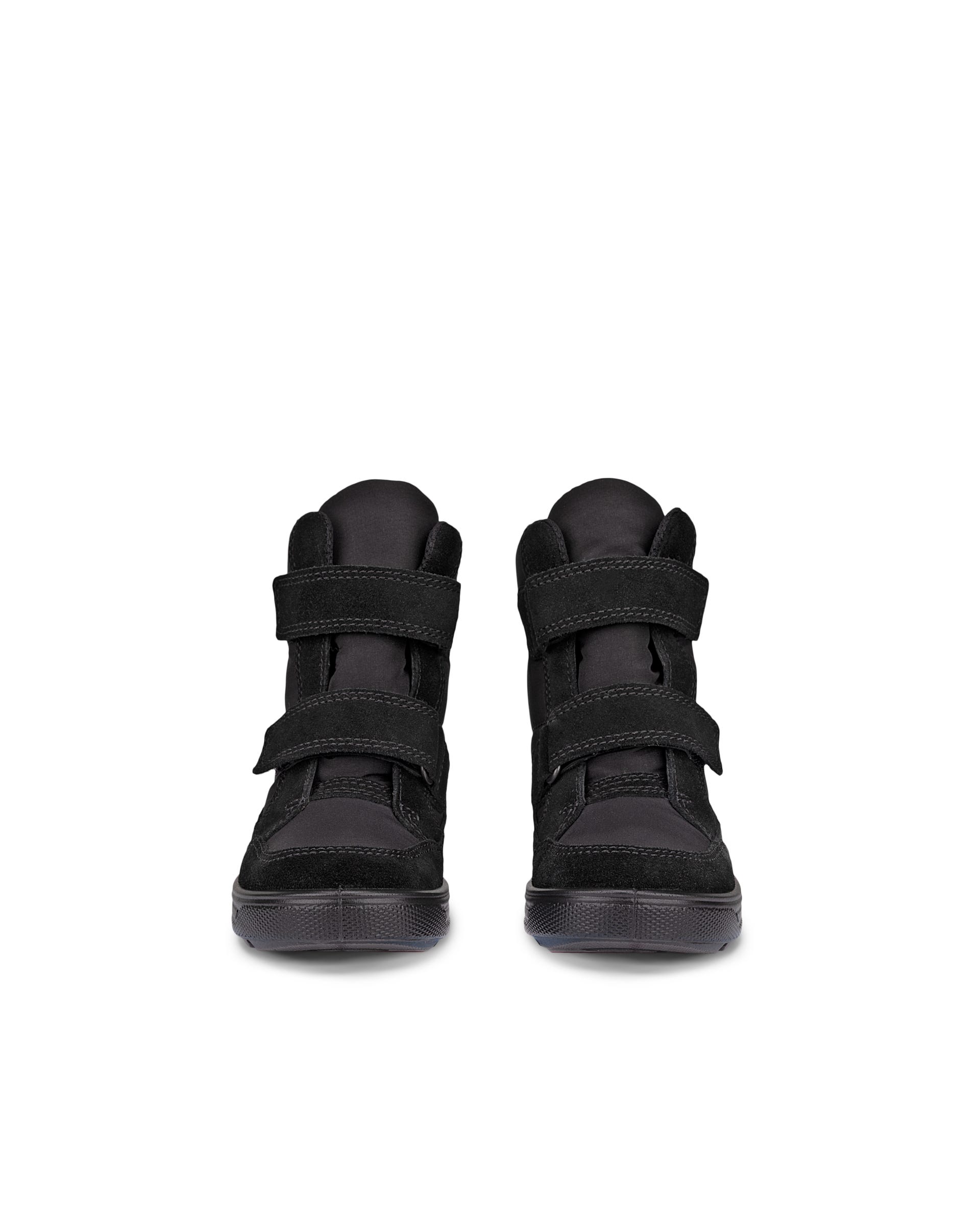 ECCO® Urban Snowboarder Vintersko i mocka med Gore-Tex barn - Svart - Front pair