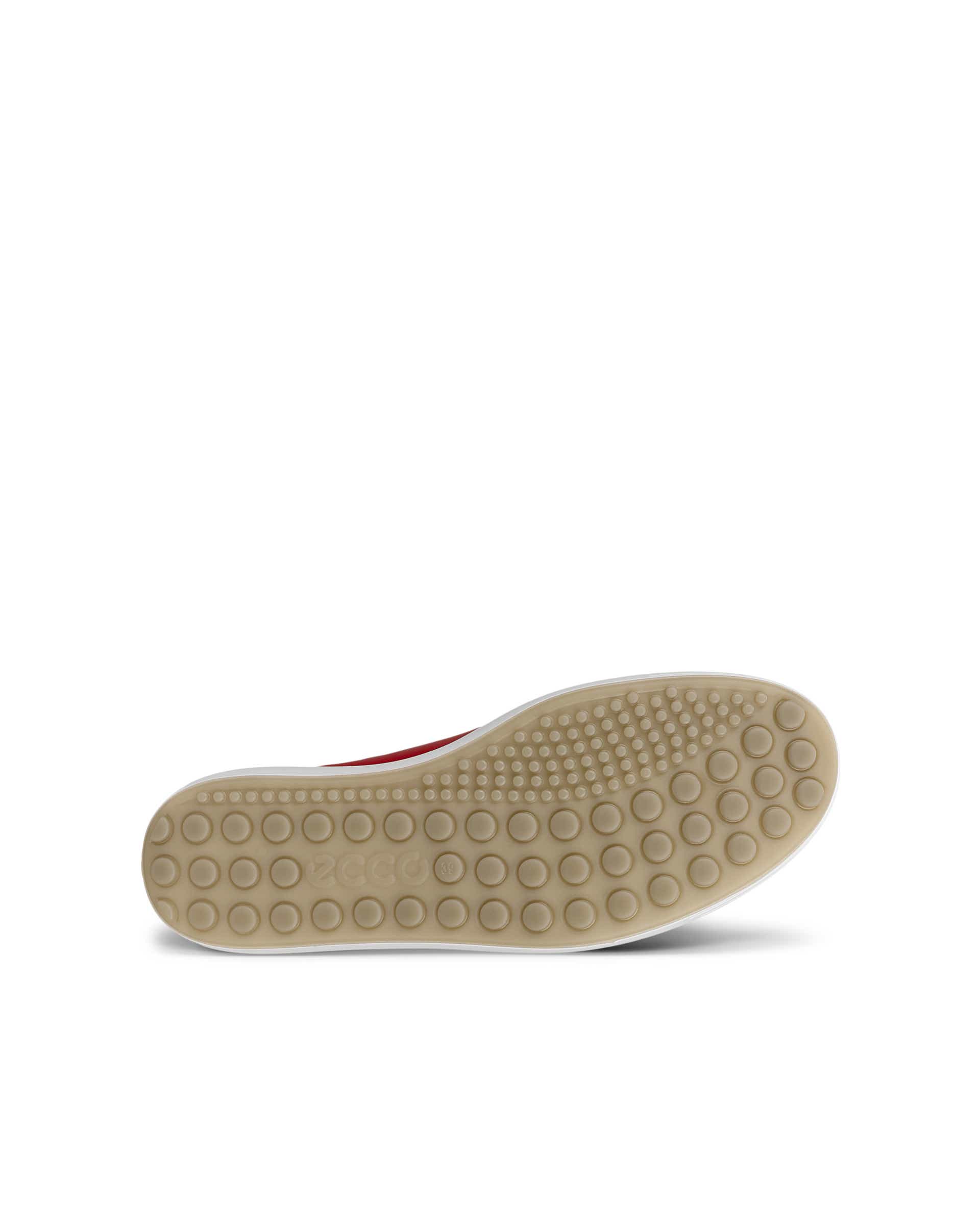 ECCO® SOFT 7 Damen Ledersneaker - Rot - Sole