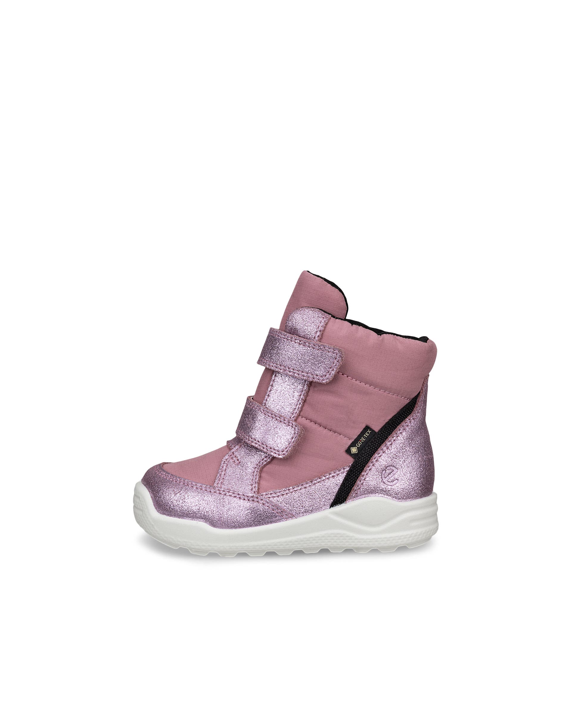 ECCO® Urban Mini Halvhög mockakänga med Gore-Tex barn - Rosa - Outside