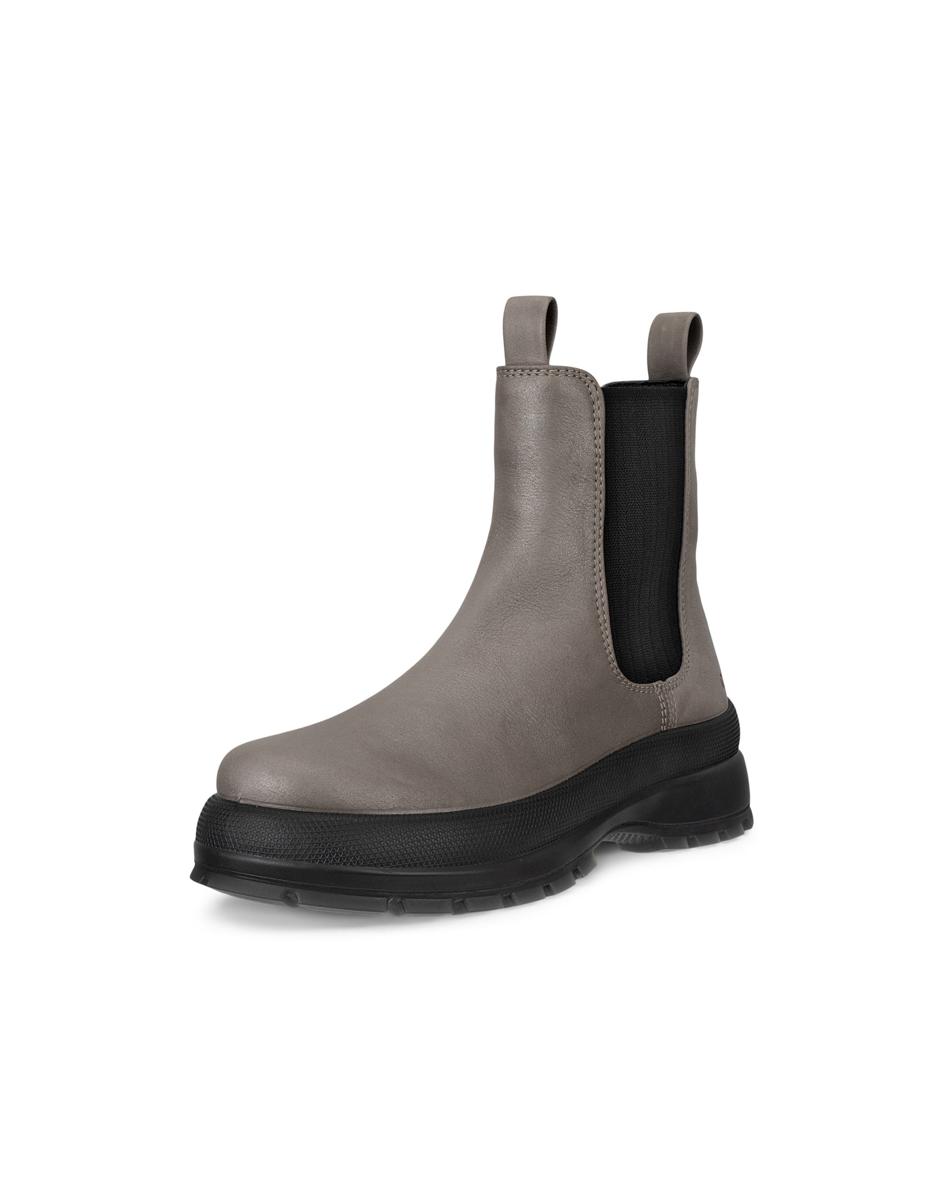 Women's ECCO® TRACK 30 Nubuck Chelsea Boot - Grey - Main