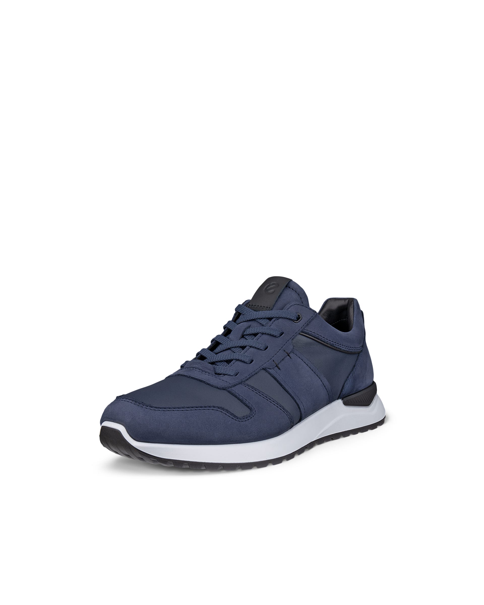 Men's ECCO® ASTIR NEO Leather Sneaker - Blue - Outside