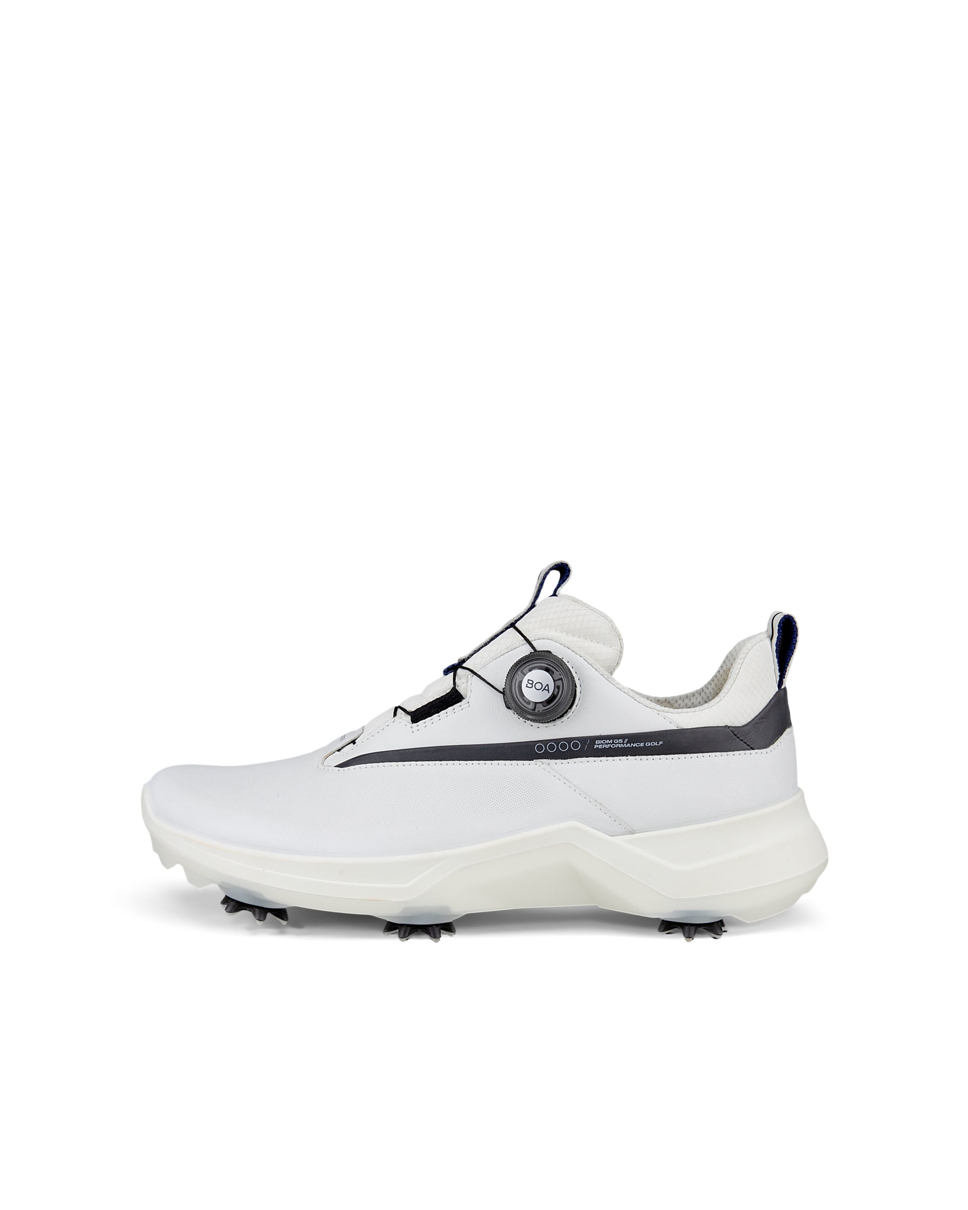 ECCO Golf BIOM G5 BOA メンズ レザーGore-Texゴルフスパイク - ホワイト - Outside