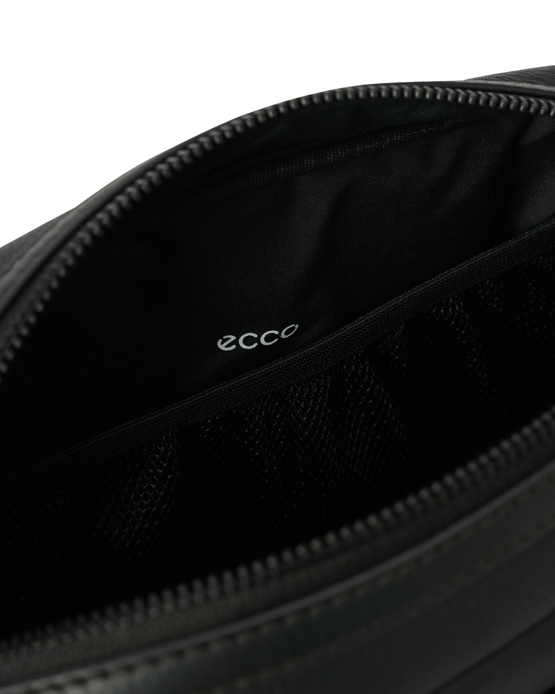ECCO® Camera Bag sac appareil photo en cuir - Noir - Inside