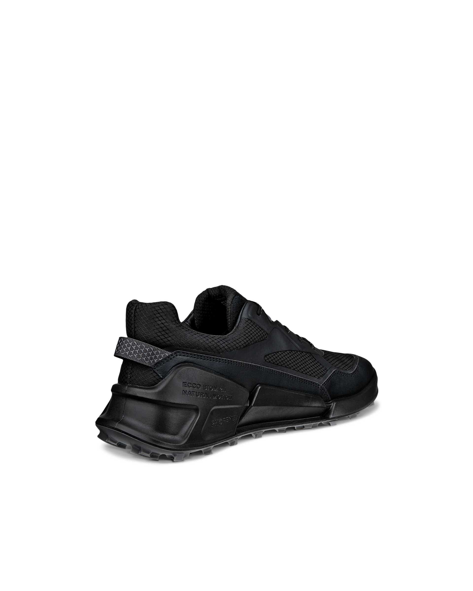 ECCO® BIOM 2.1 muške visoke tenisice od tekstila s Gore-Texom - Crna - Back