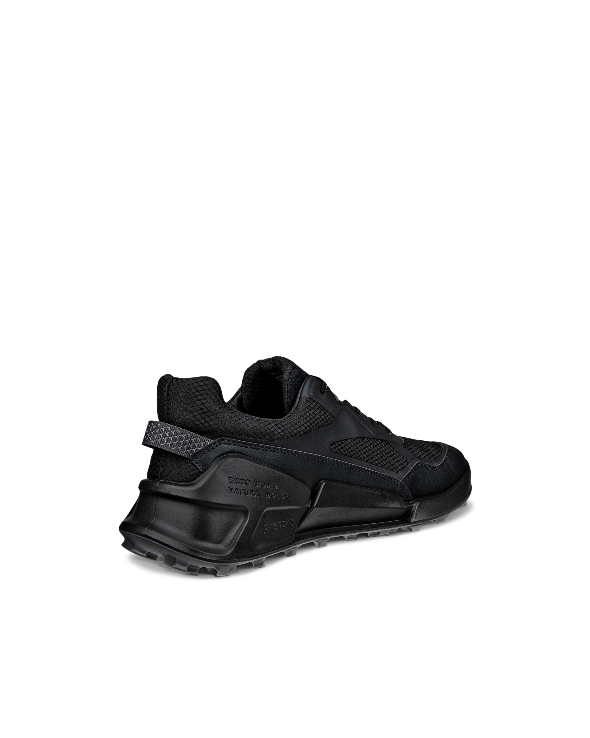 ECCO® BIOM 2.1 muške visoke tenisice od tekstila s Gore-Texom - Crna - Back