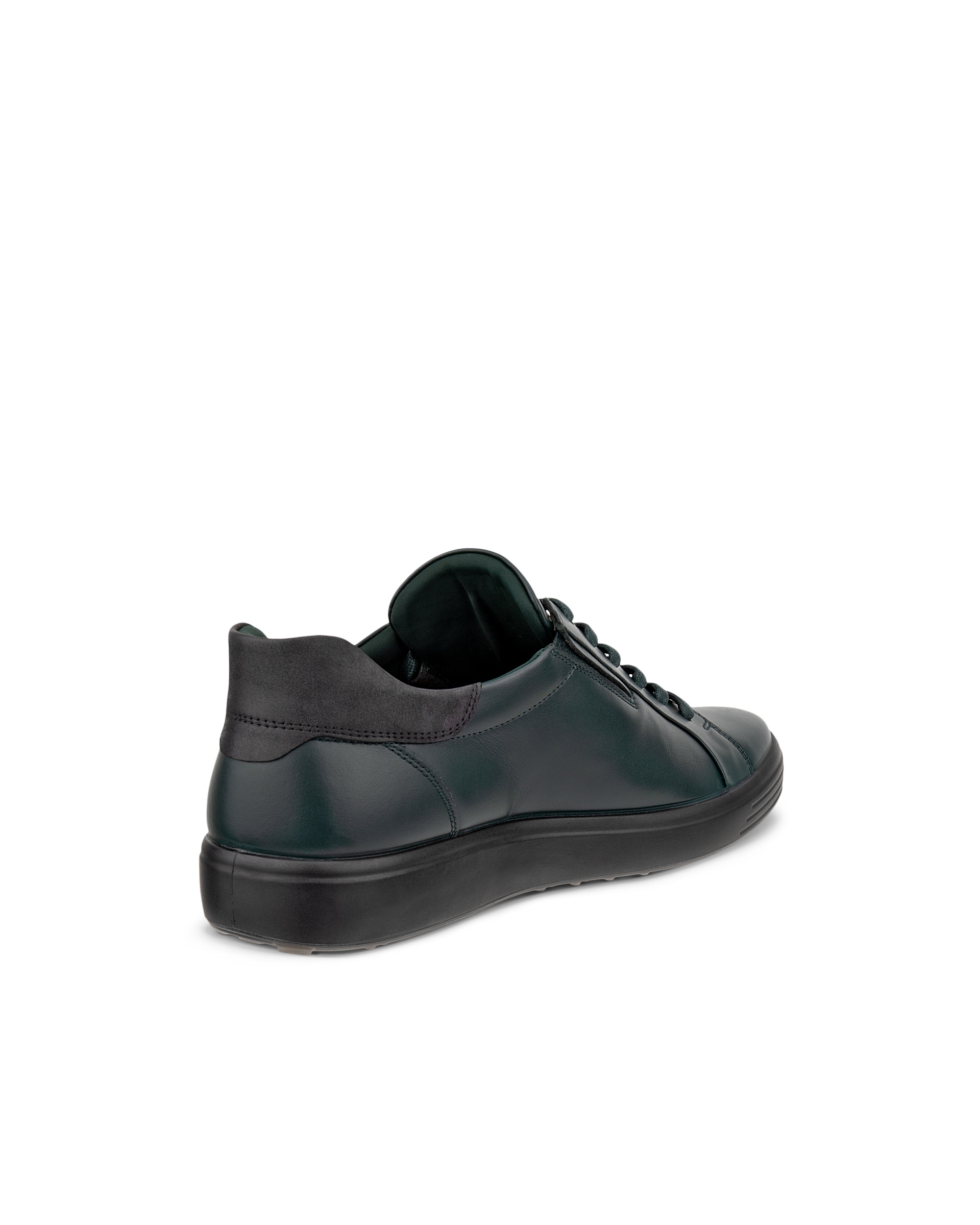 ECCO® SOFT 7 Herren Ledersneaker - Grün - Back