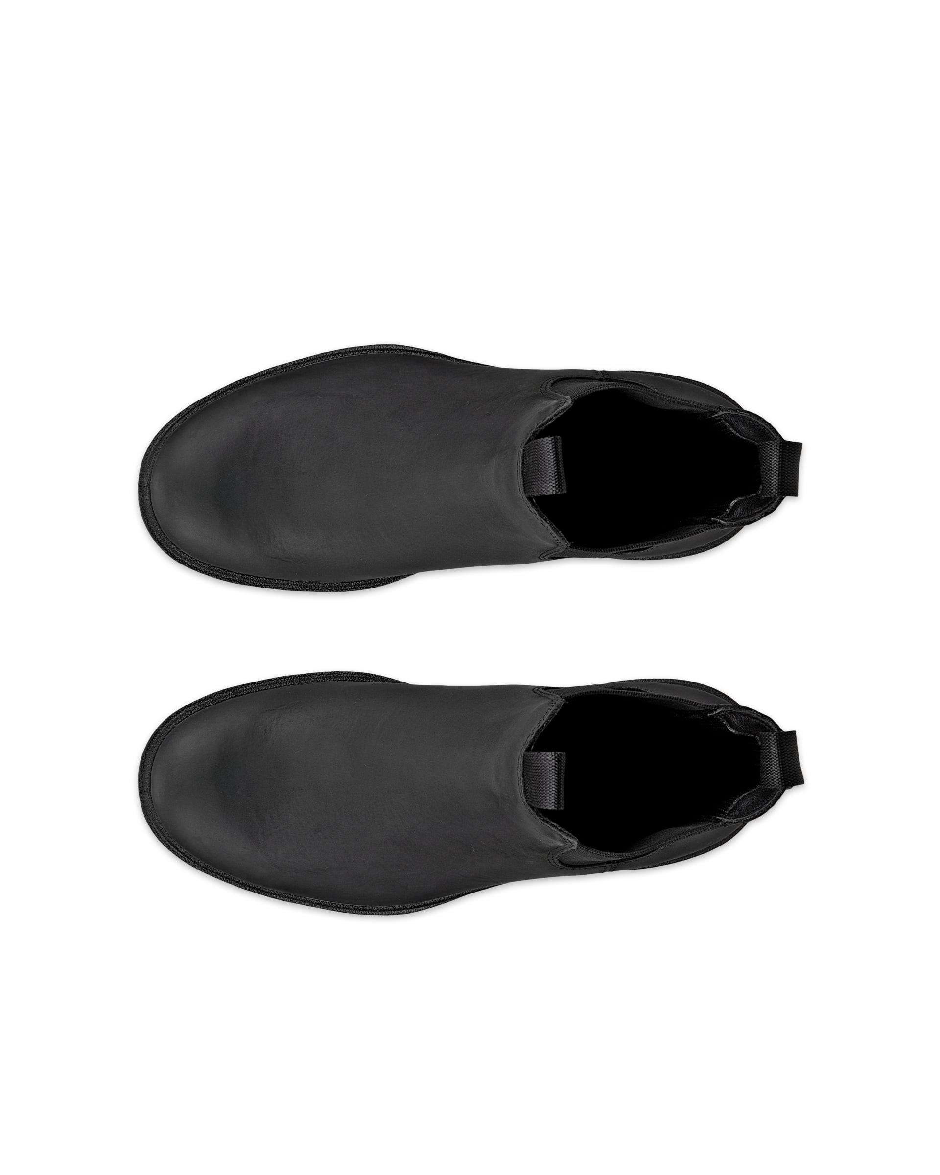 ECCO® Grainer Herren Chelsea Boot aus Nubukleder - Schwarz - Top left pair