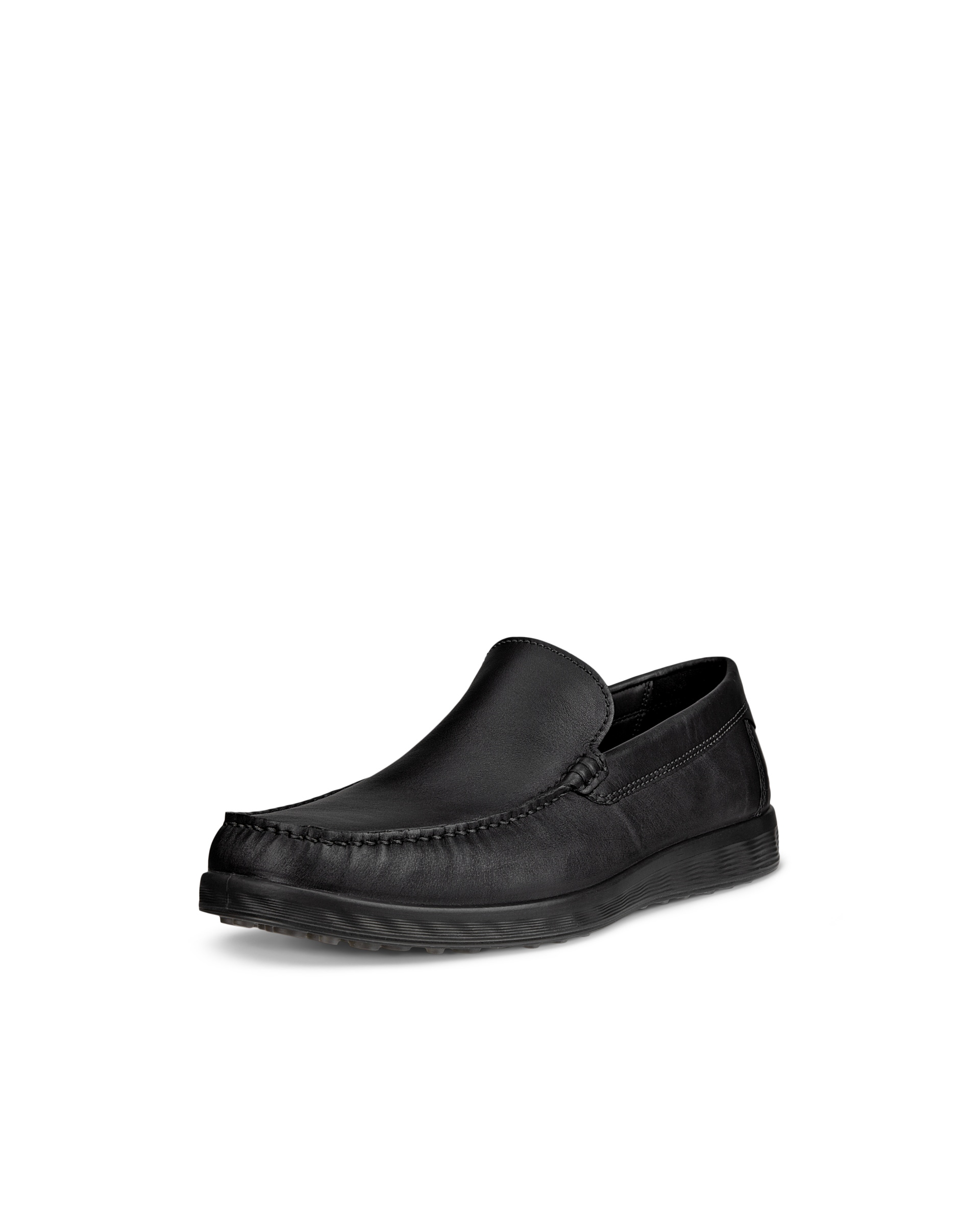 ECCO® S Lite Moc mocassins en cuir pour homme - Noir - Main