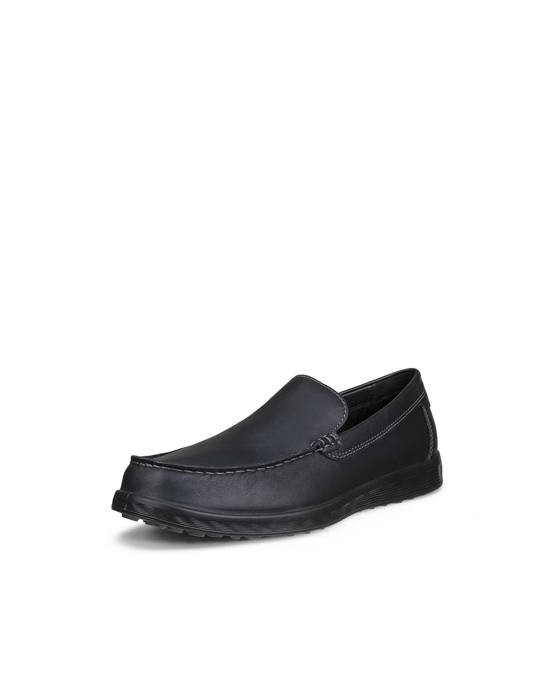 ECCO S. Lite Moc メンズ レザーモカシン | ブラック ECCO S. Lite Moc メンズ レザーモカシン | ブラック