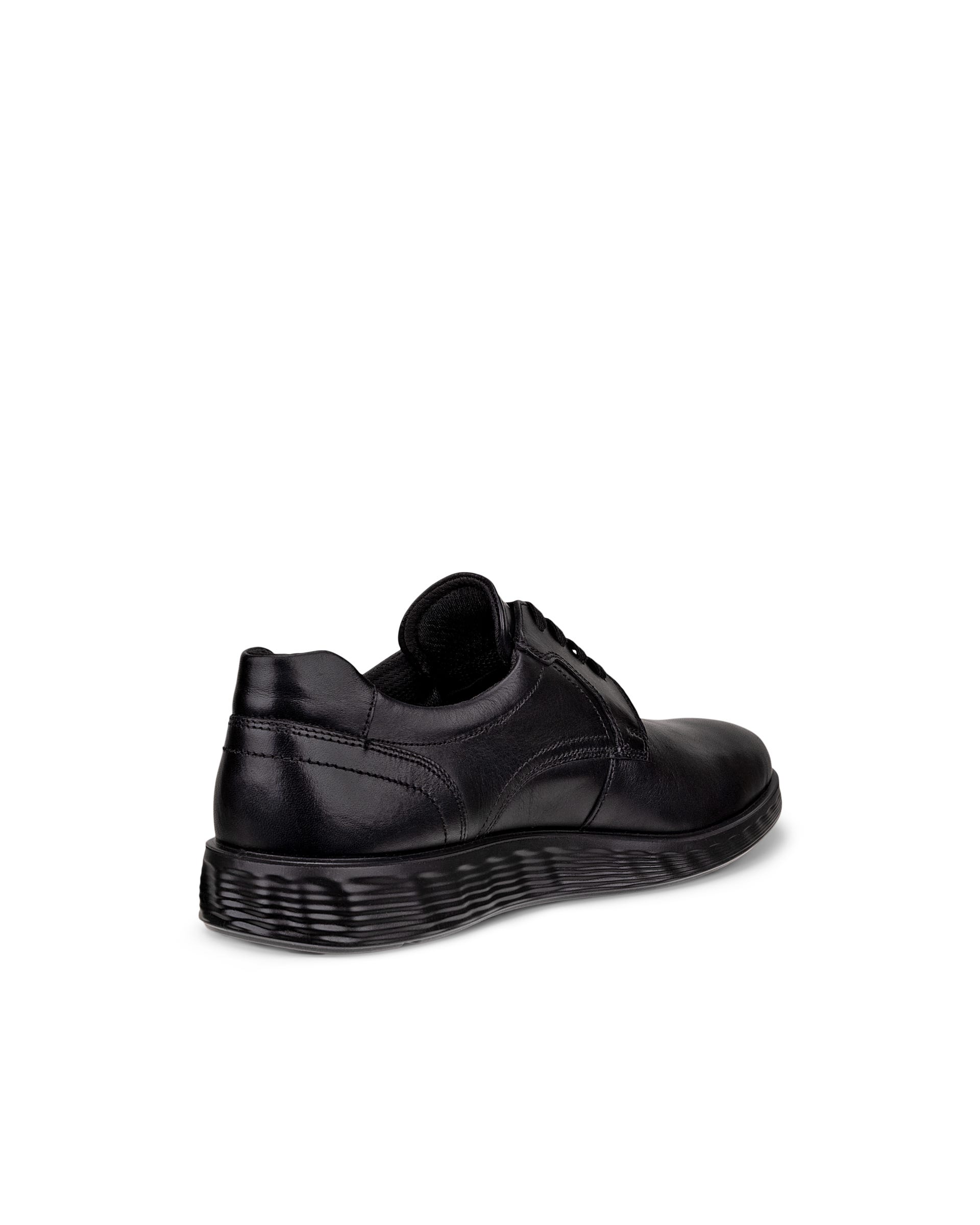 ECCO S LITE HYBRID MEN'S DERBY SHOE - Black - Back