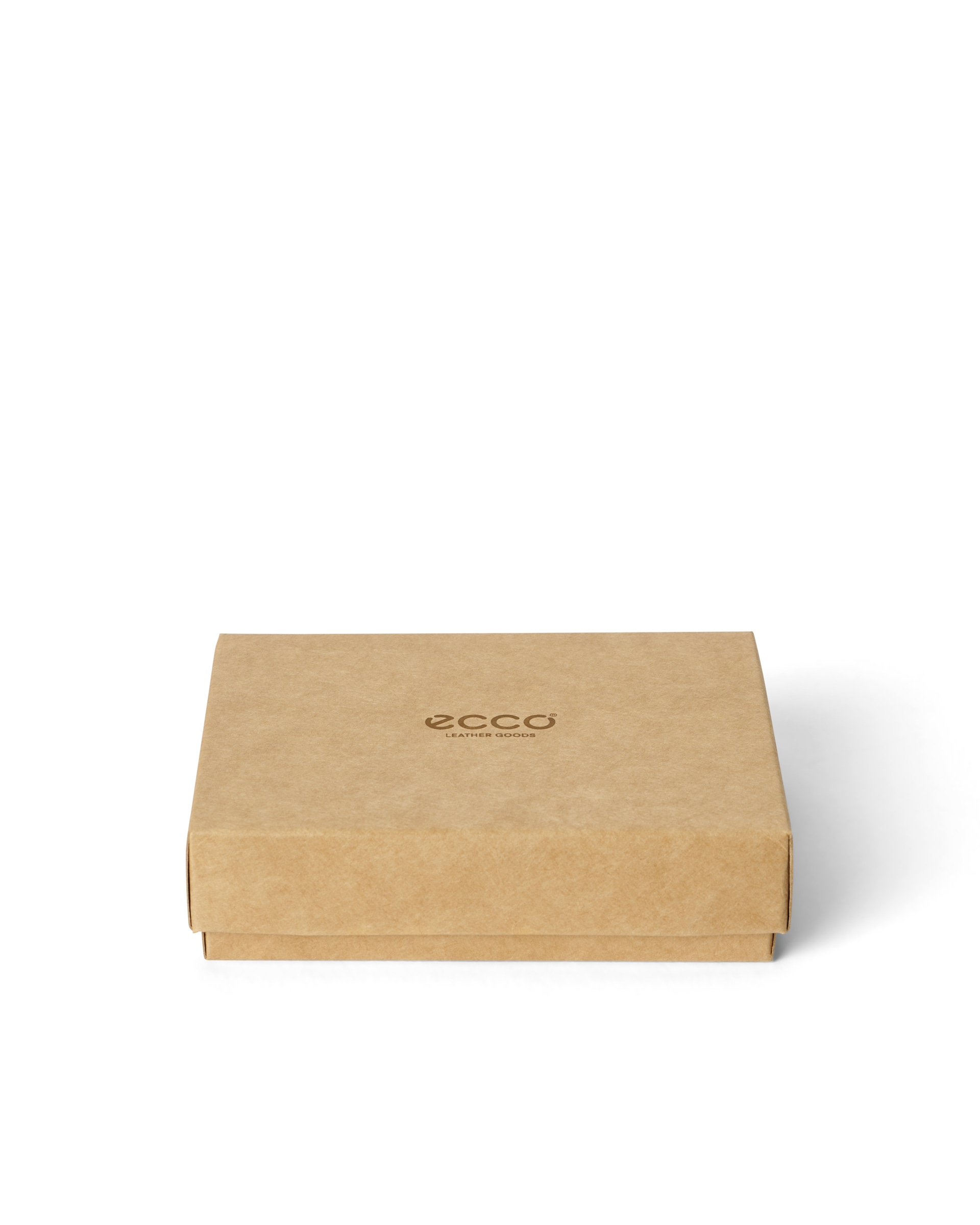 Porta-cartões em pele ECCO® Card Case - Castanho - Detail-2