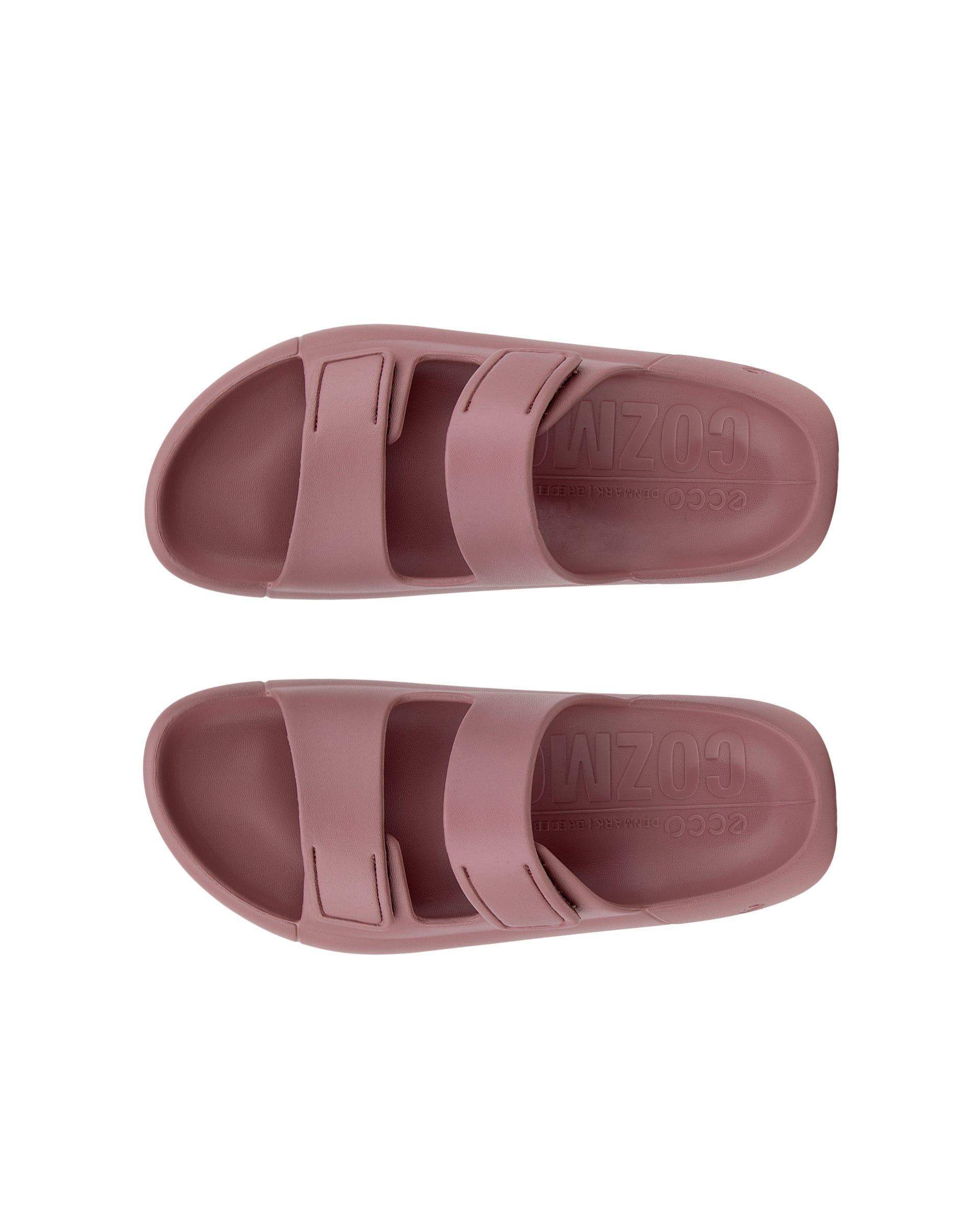 ECCO Cozmo E Sandal  2ストラップサンダル - ピンク - Top left pair