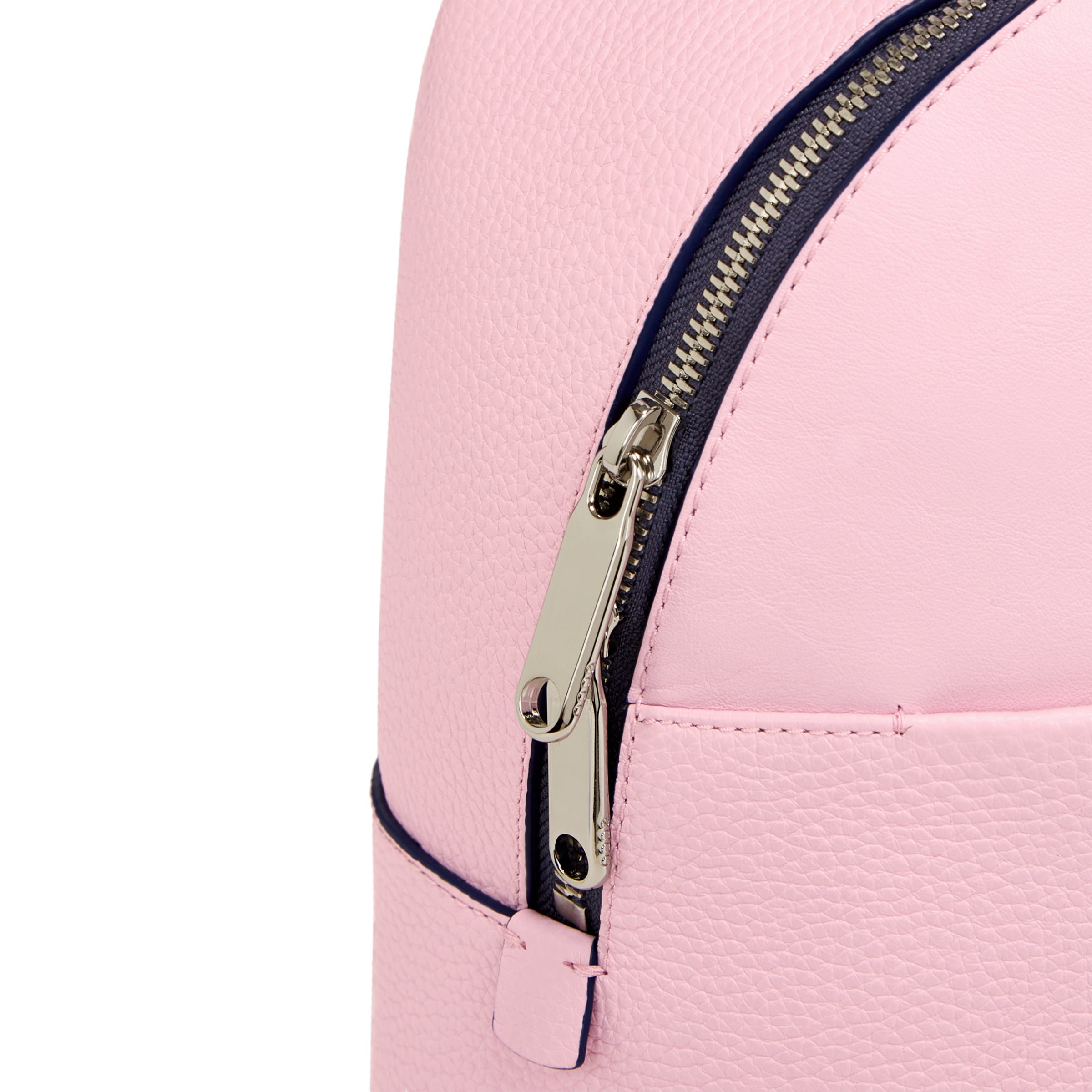ECCO® Round Pack Small Leather Small Backpack - Pink - Detail-1