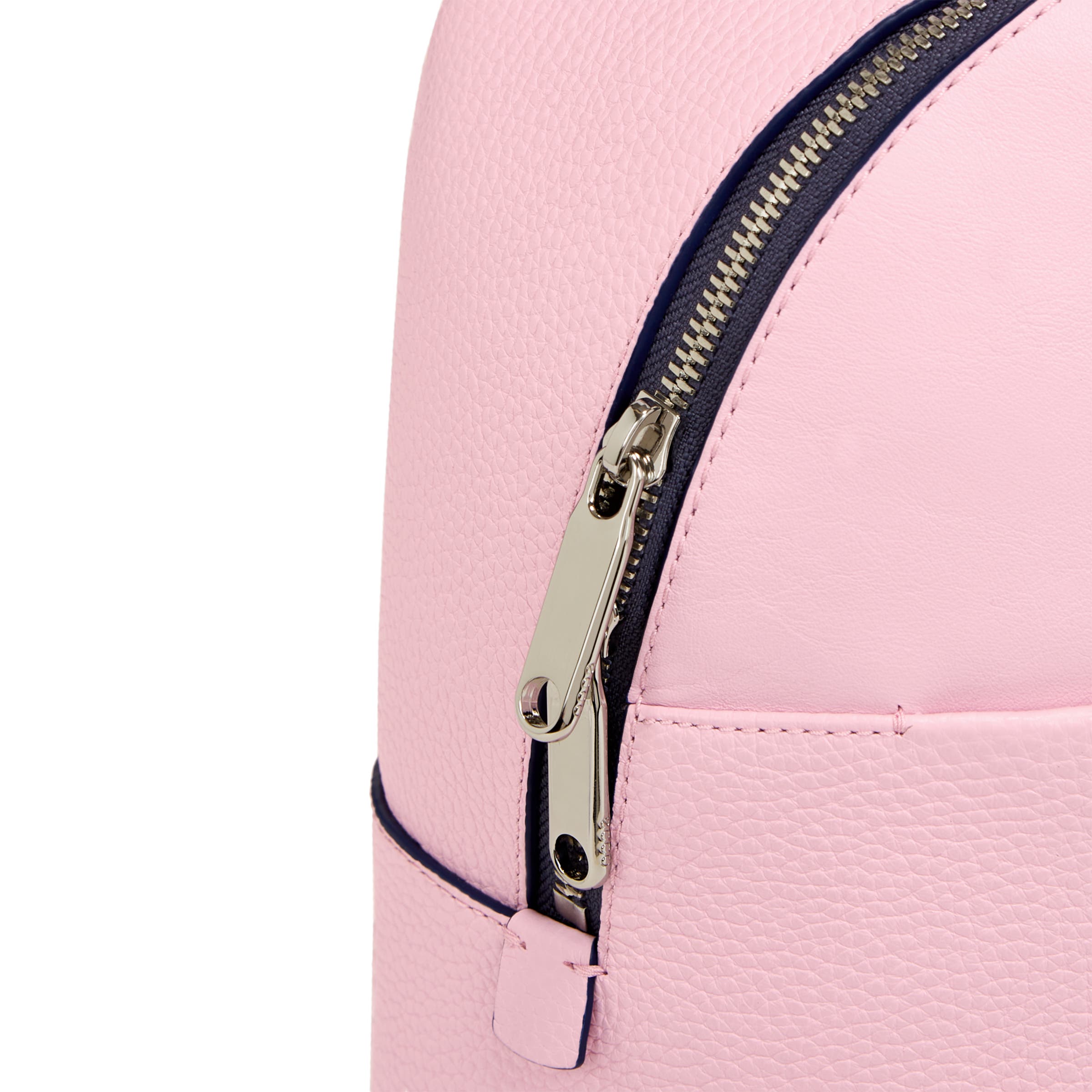 ECCO® Round Pack Small Leather Small Backpack - Pink - Detail-1