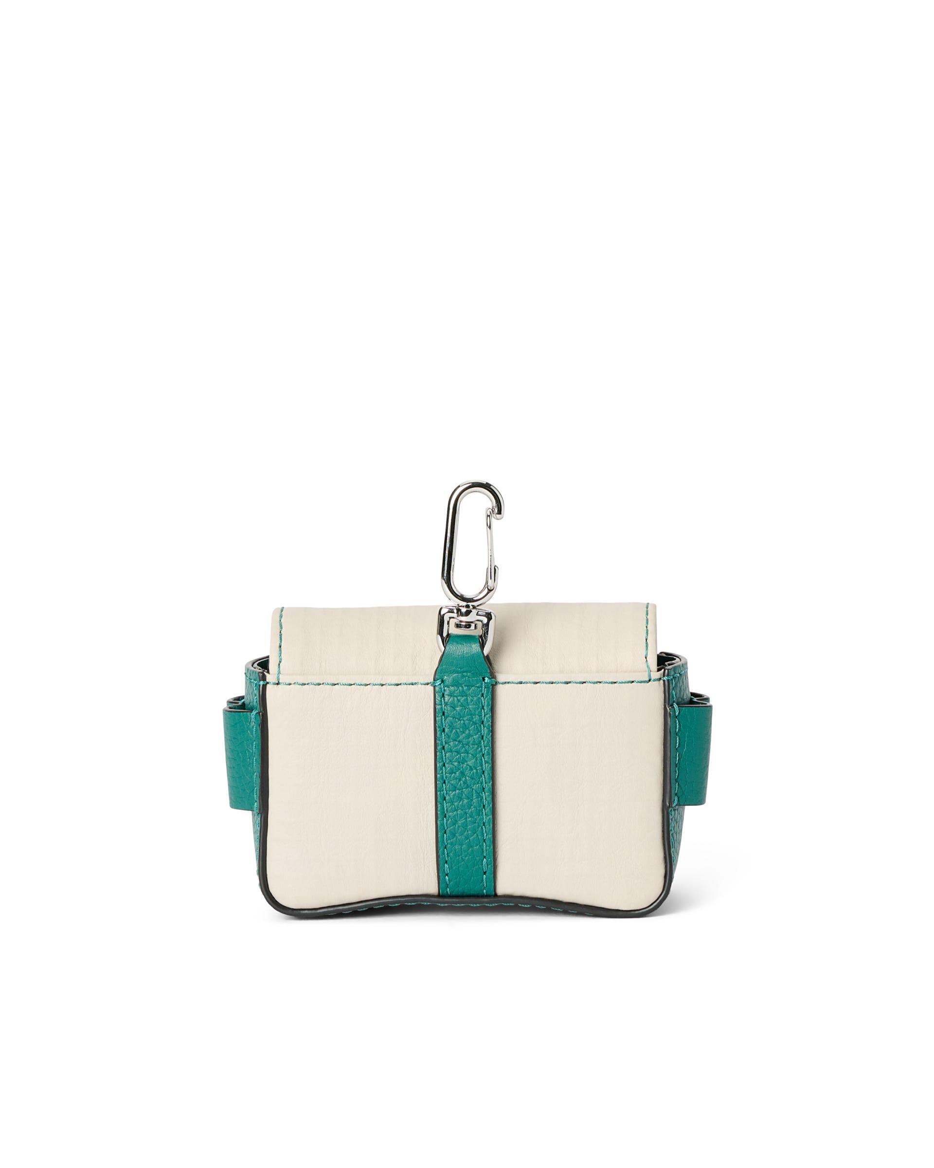 ECCO® Golf Zefer Leather Golf Ball Case - Beige - Back