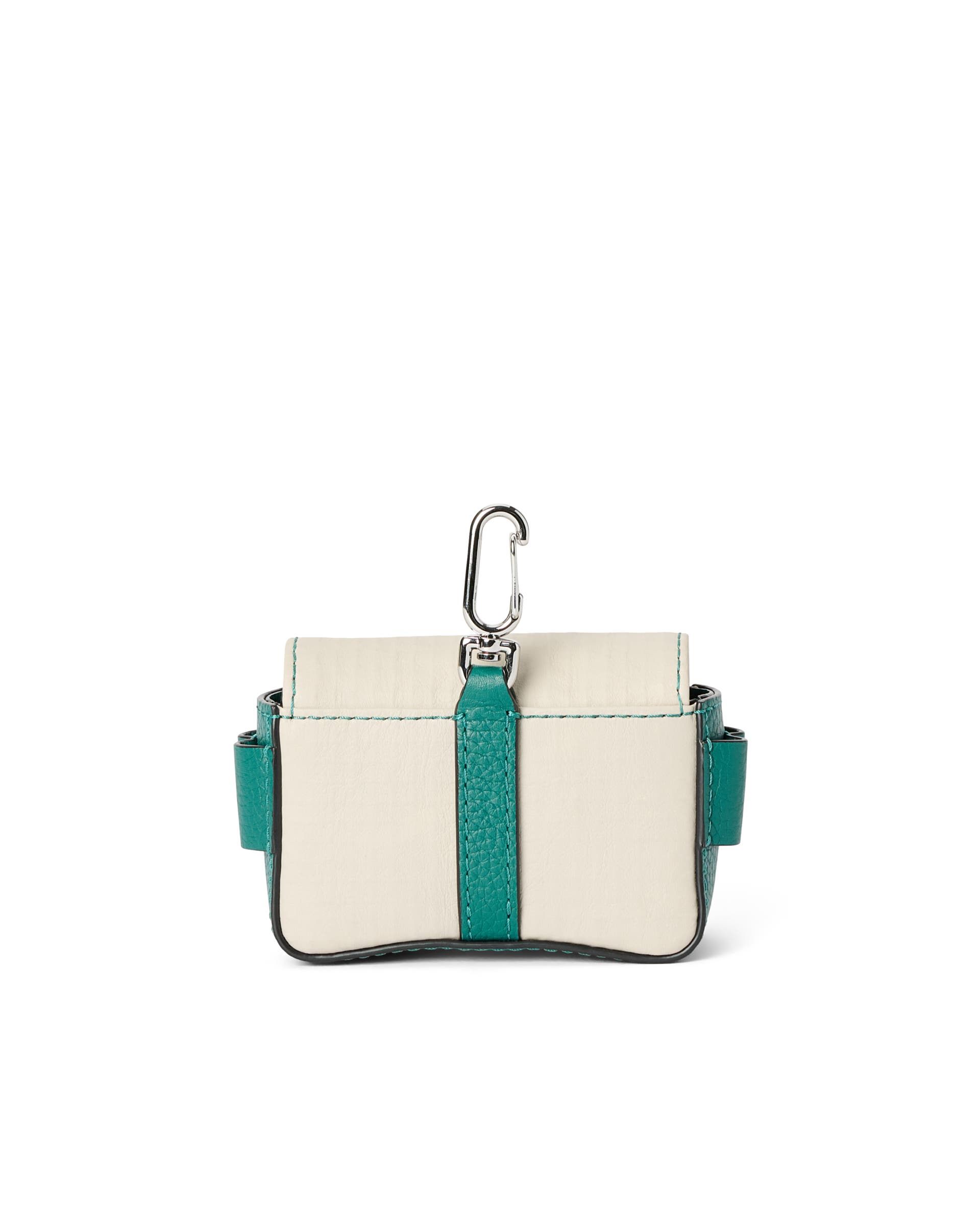 ECCO® Golf Zefer Leather Golf Ball Case - Beige - Back